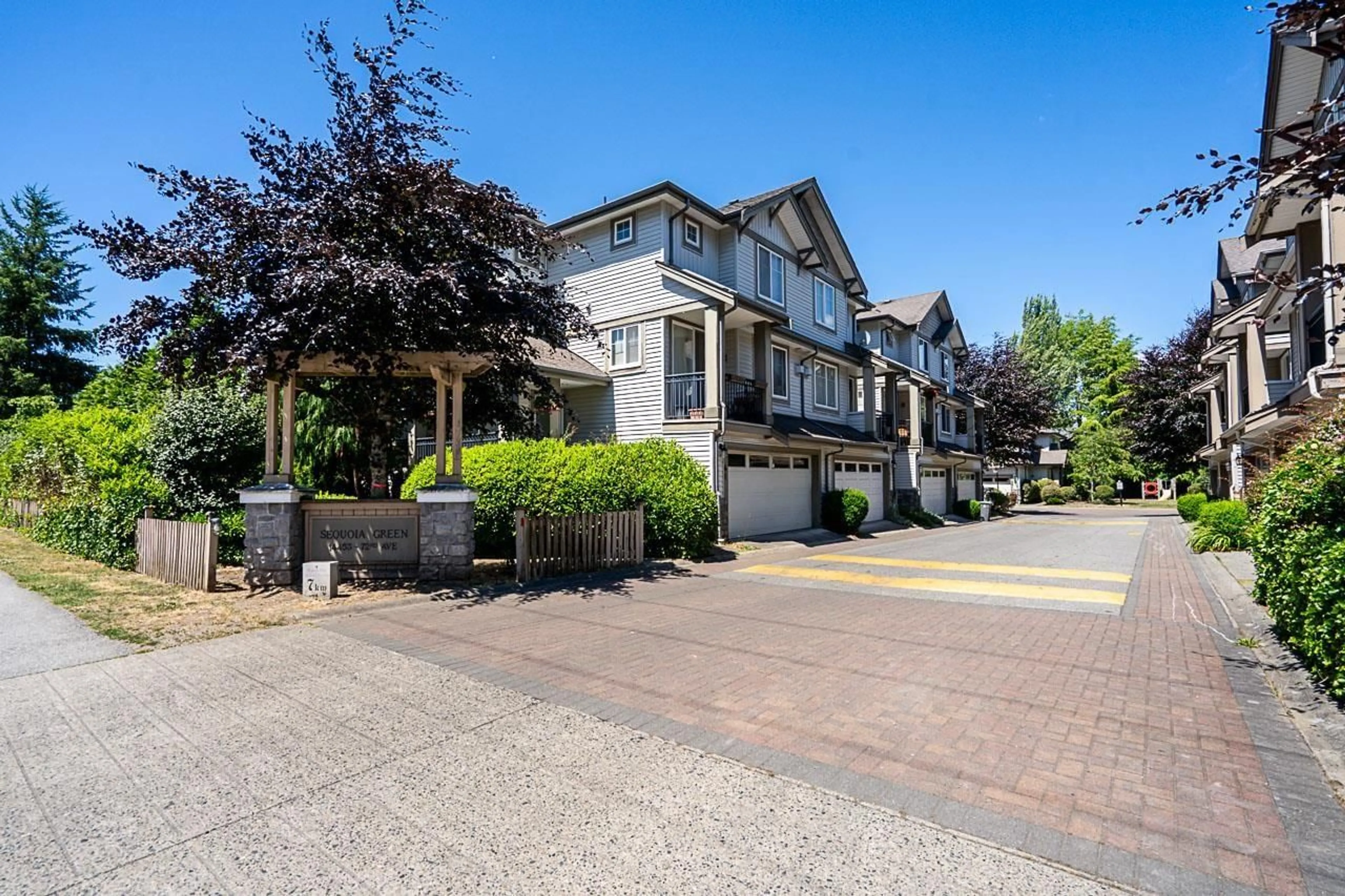 Patio, street for 7 - 14453 72 AVENUE, Surrey British Columbia V3S2E6