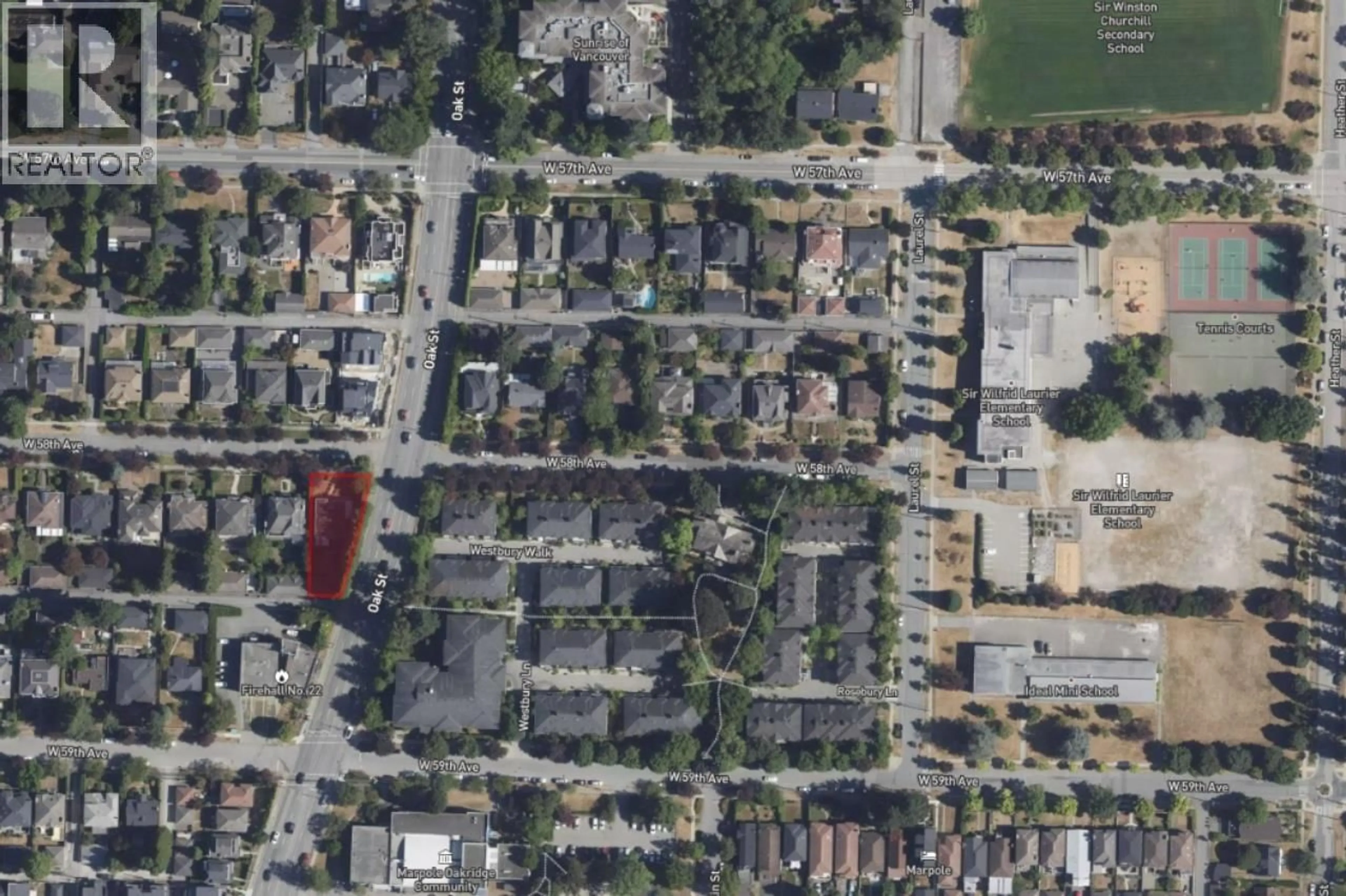 Picture of a map for 1018 58TH AVENUE, Vancouver British Columbia V6P1W1