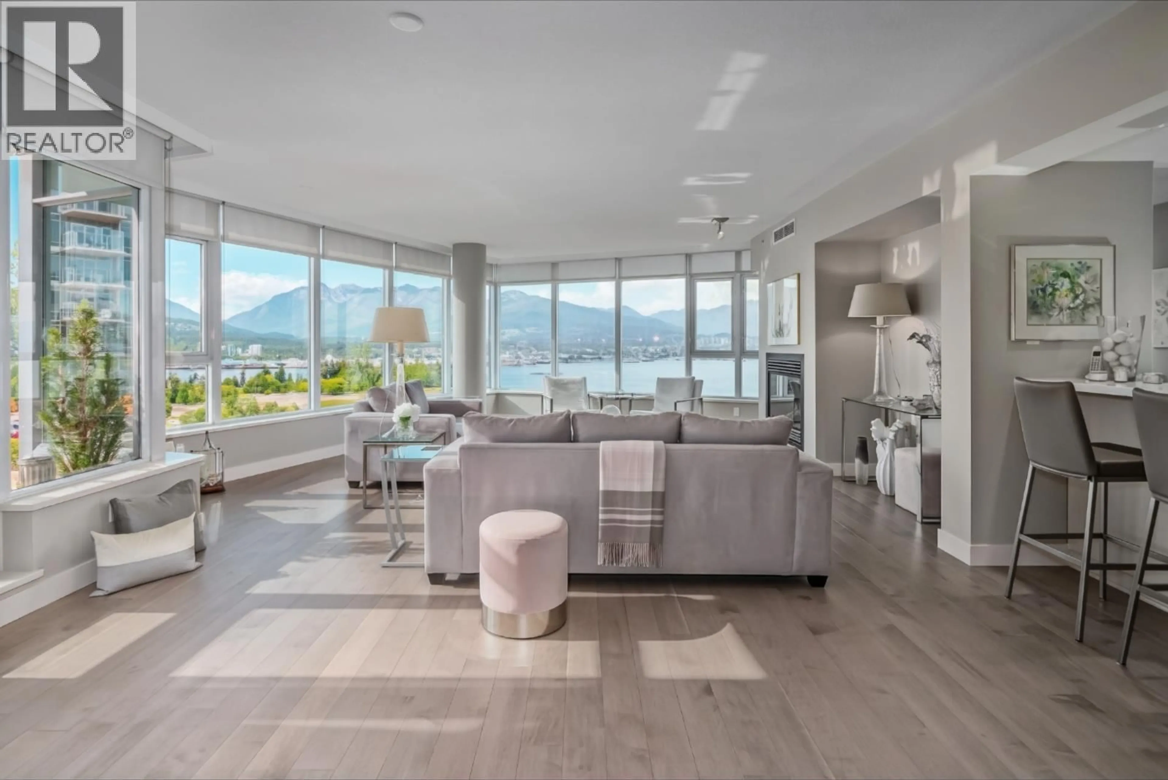 Living room with furniture, unknown for 2401 - 1233 CORDOVA STREET, Vancouver British Columbia V6C3R1