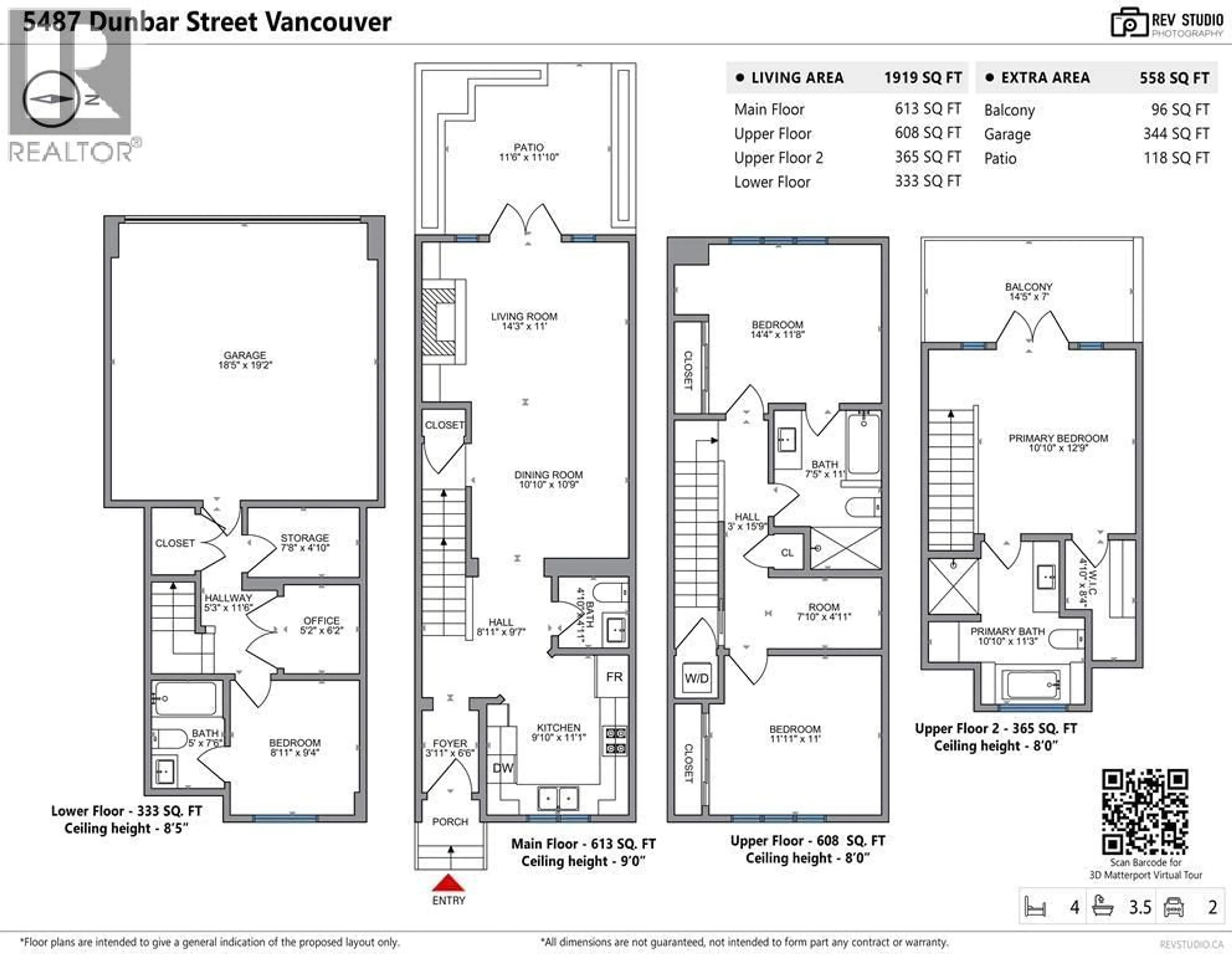 Floor plan for 5467 DUNBAR STREET, Vancouver British Columbia V6N1W4