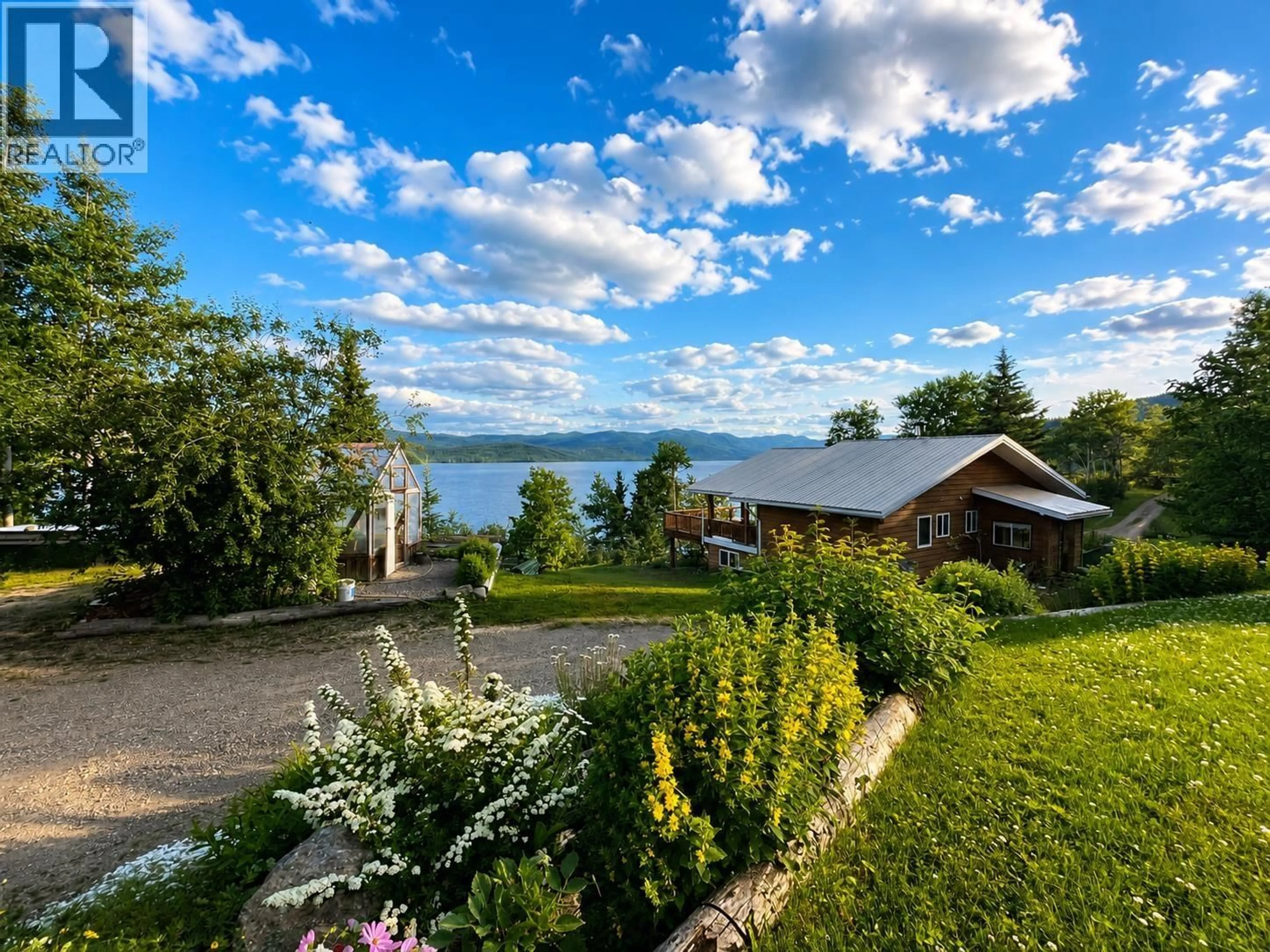 Patio, water/lake/river/ocean view for 1371 FRANCOIS LAKE ROAD, Fraser Lake British Columbia V0J1S0
