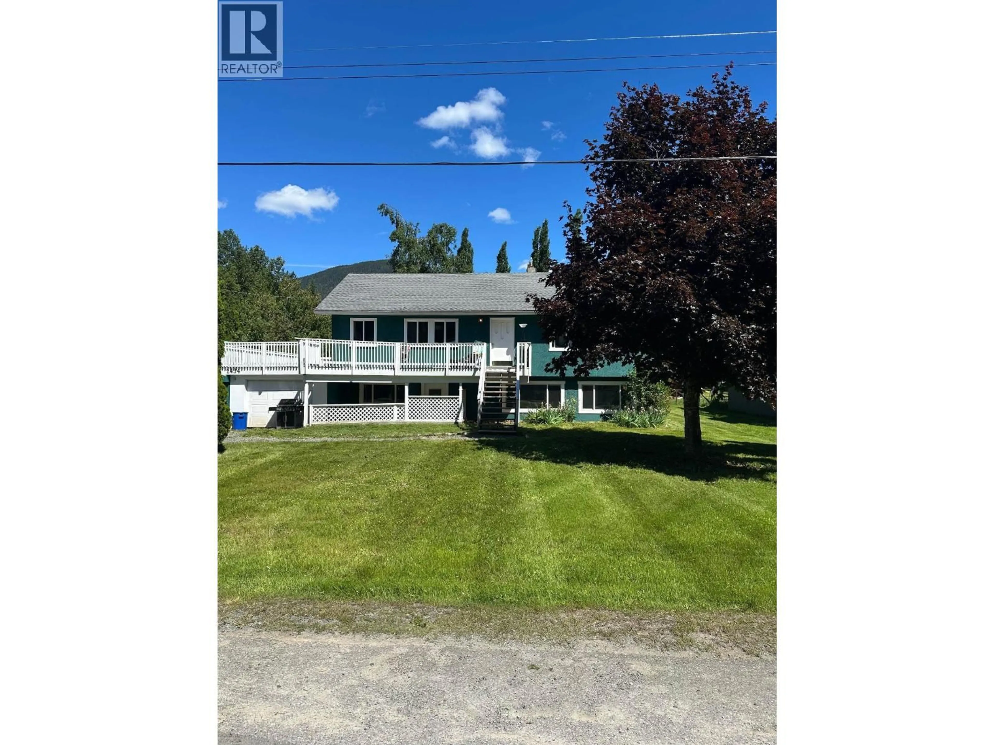 A pic from outside/outdoor area/front of a property/back of a property/a pic from drone, water/lake/river/ocean view for 2434 KROYER STREET, Terrace British Columbia V8G0G2