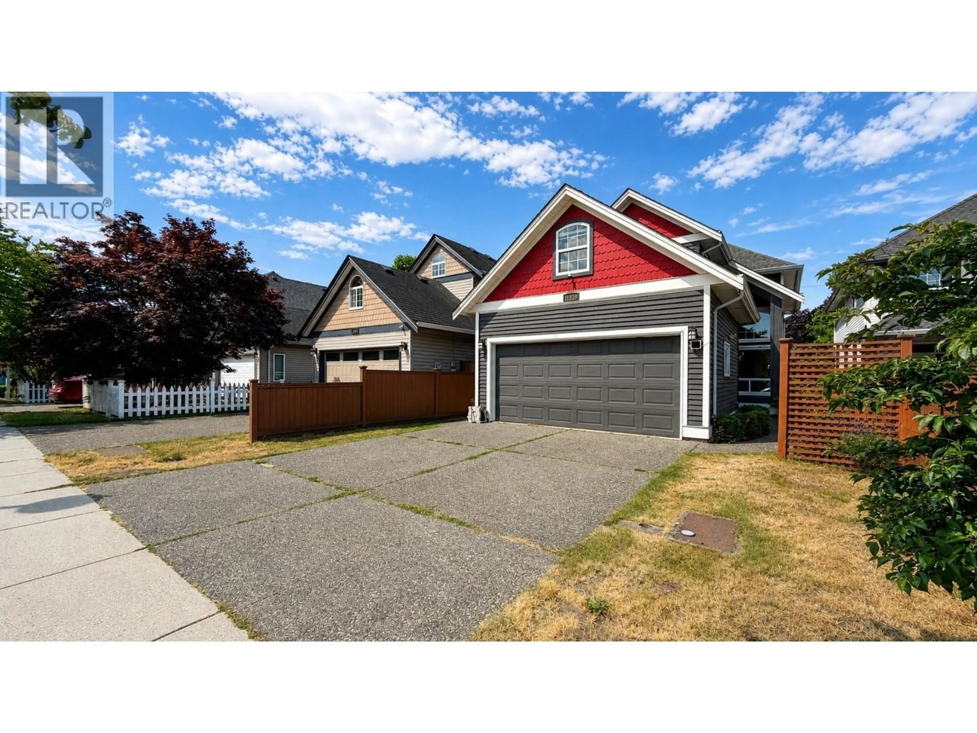 Home with vinyl exterior material, street for 11839 DUNFORD ROAD, Richmond British Columbia V7E3M6