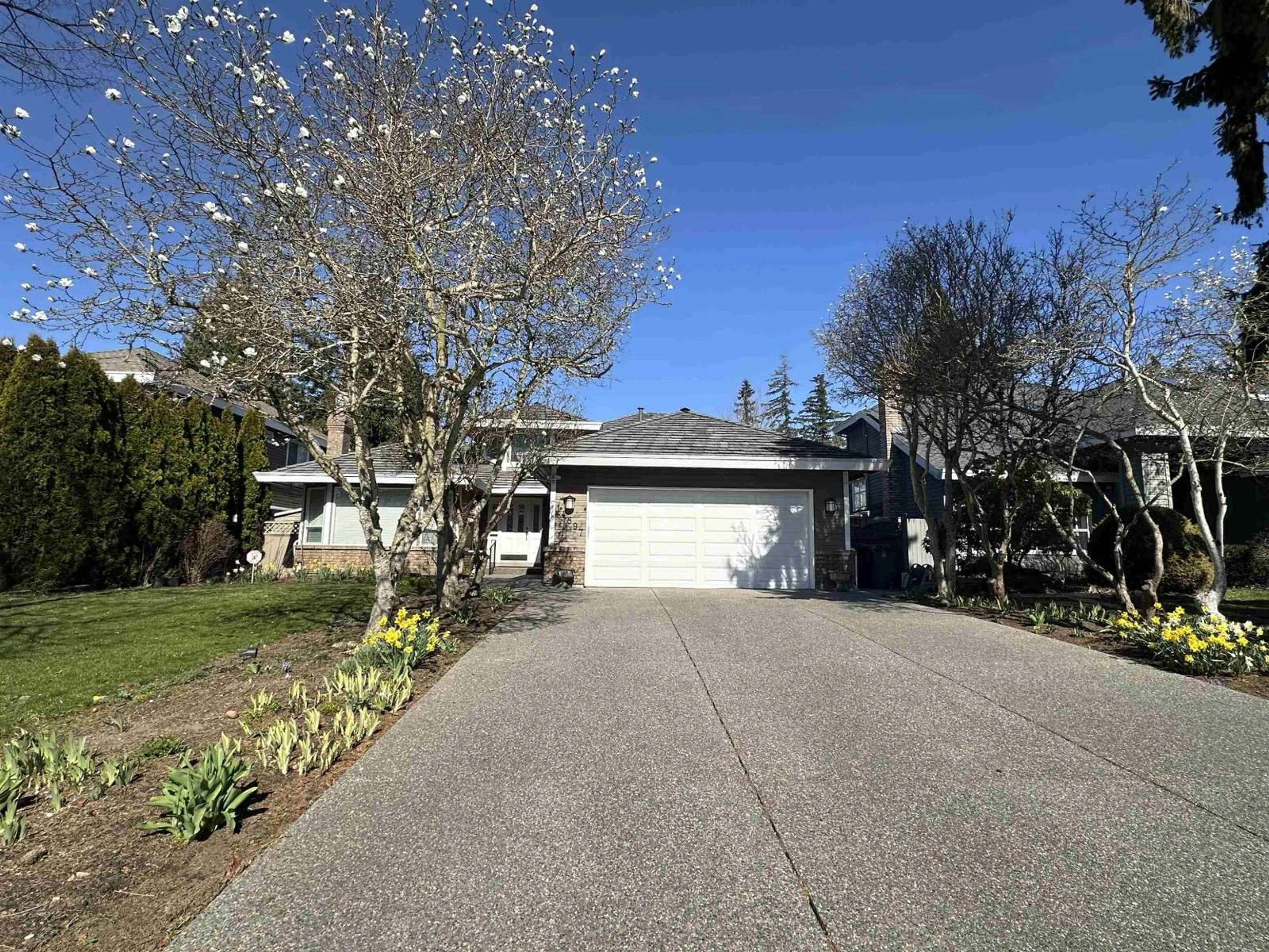A pic from outside/outdoor area/front of a property/back of a property/a pic from drone, street for 14897 22 AVENUE, Surrey British Columbia V4A9J2