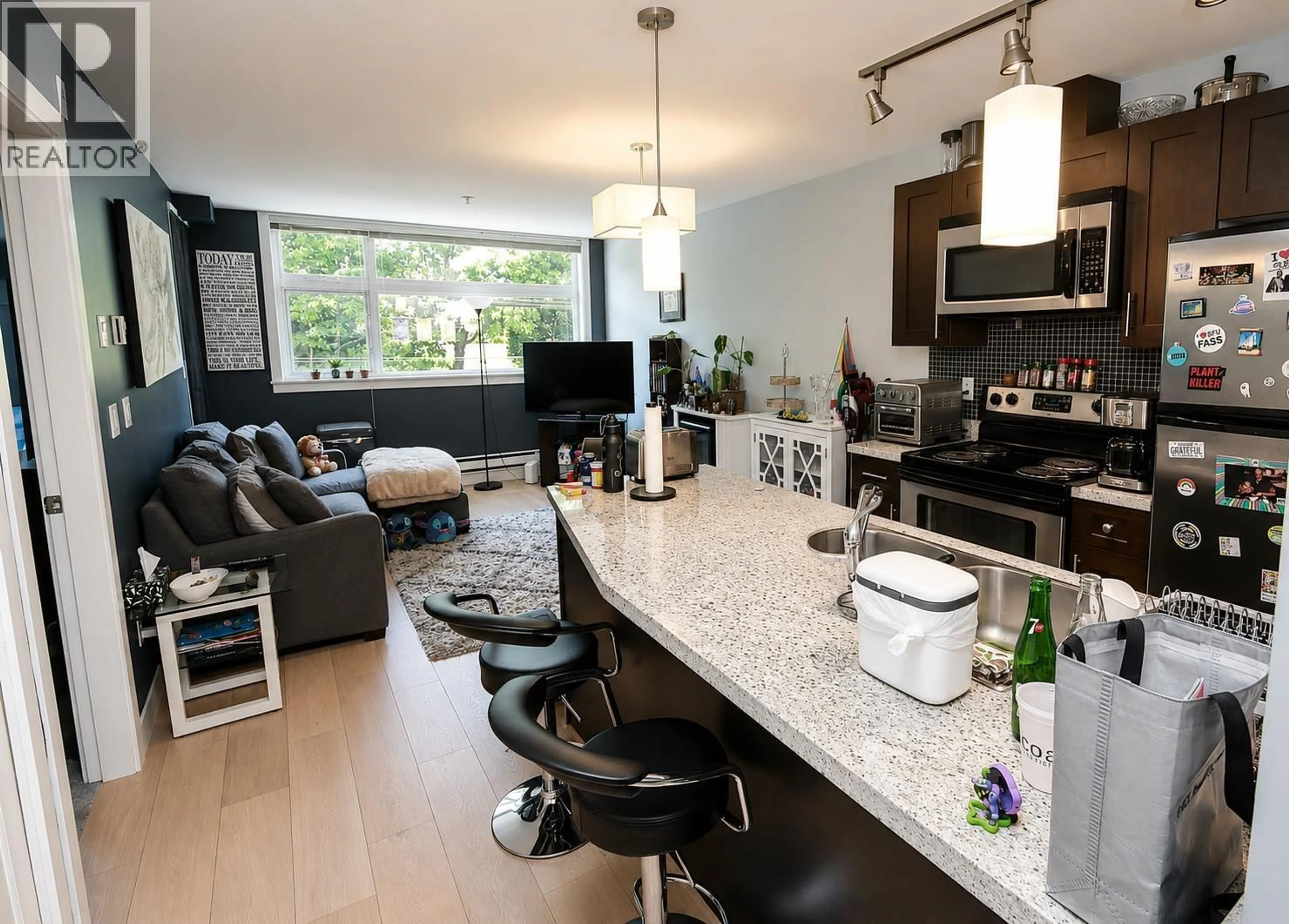 Open concept kitchen, unknown for 205 - 5488 CECIL STREET, Vancouver British Columbia V5R4E5