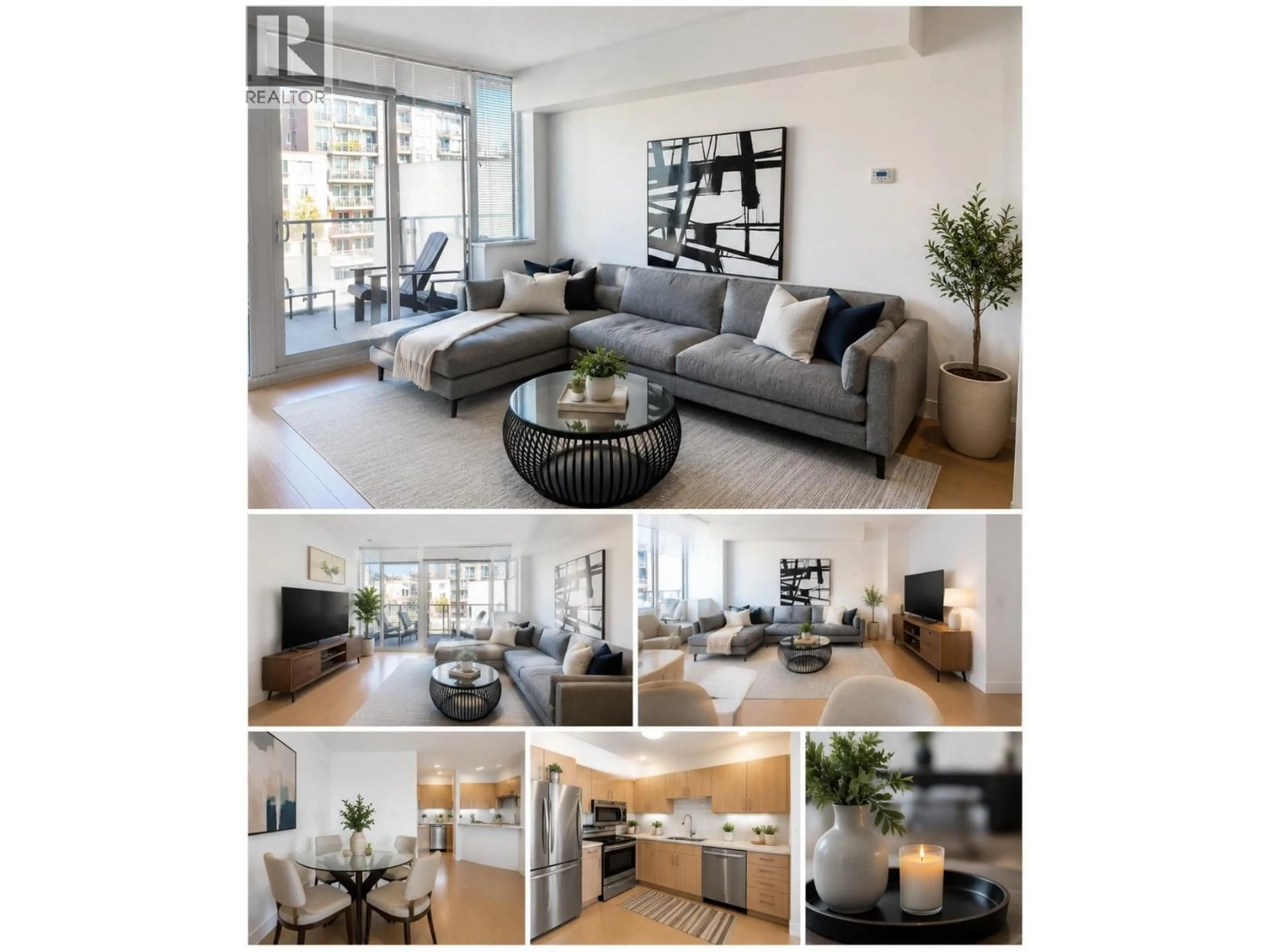 Living room with furniture, unknown for 702 - 1325 ROLSTON STREET, Vancouver British Columbia V6B0M2