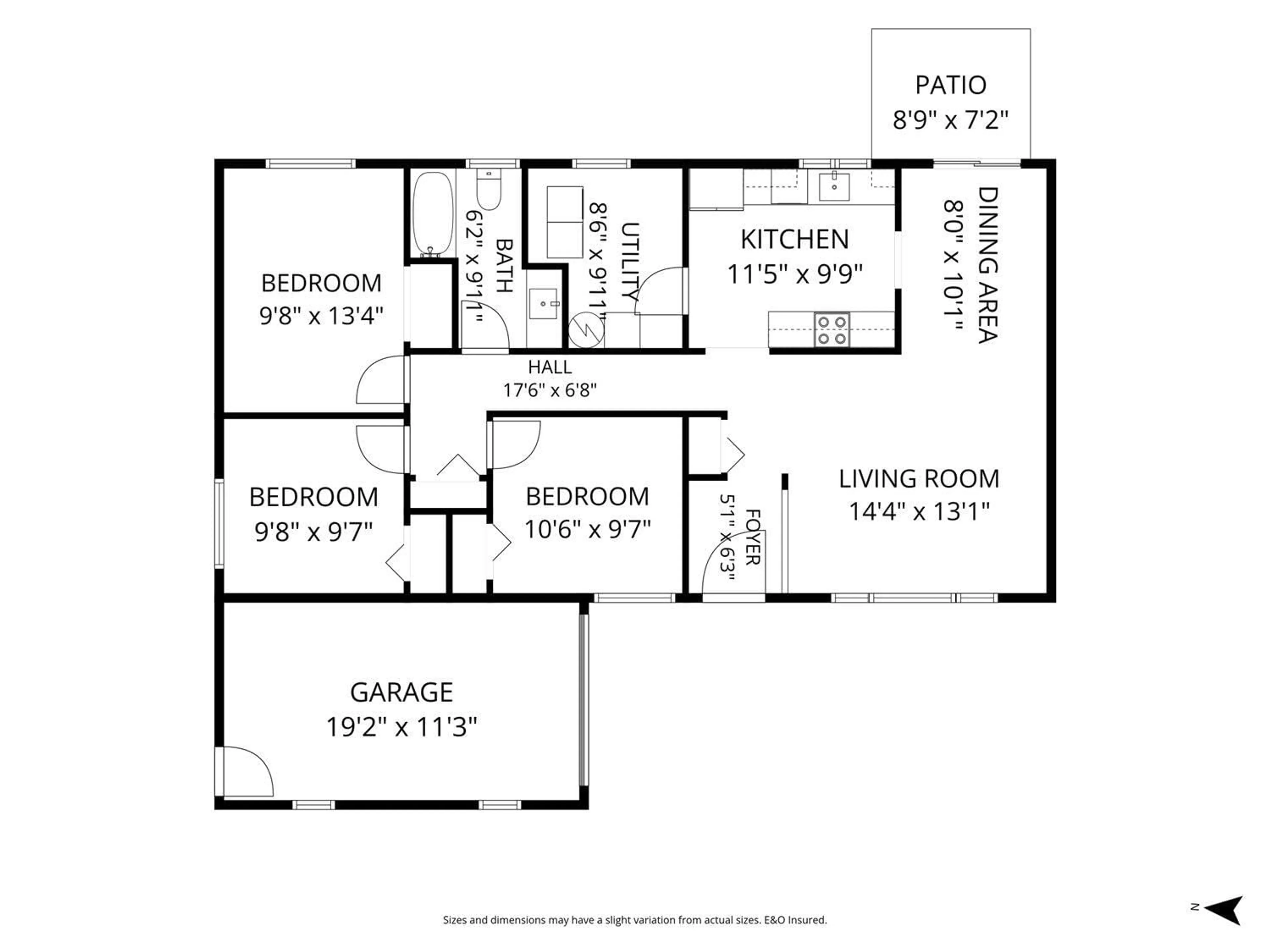 Floor plan for 8900 CHARLES STREET, Chilliwack British Columbia V2P7H8