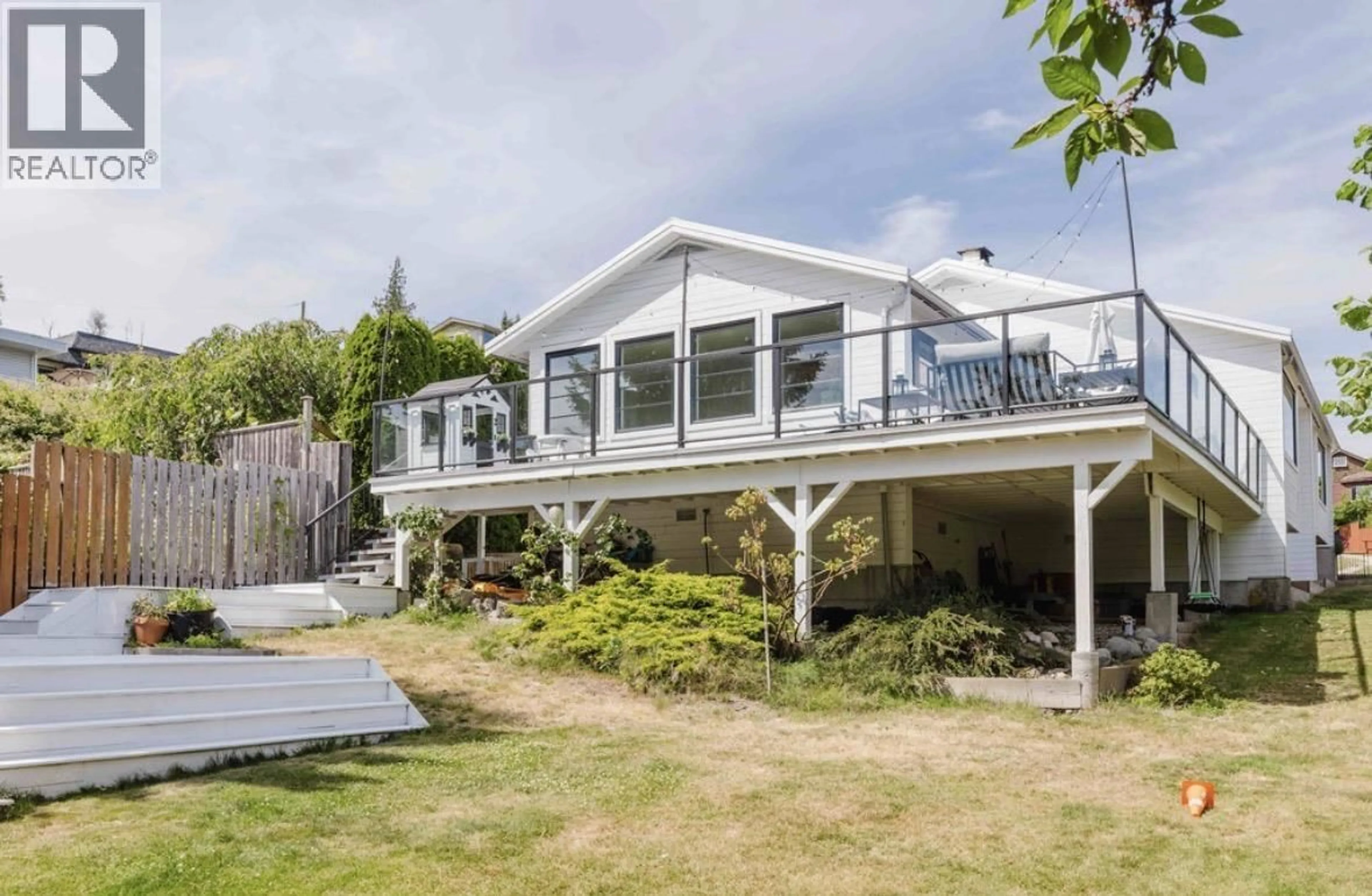 A pic from outside/outdoor area/front of a property/back of a property/a pic from drone, water/lake/river/ocean view for 679 CORLETT ROAD, Gibsons British Columbia V0N1V9