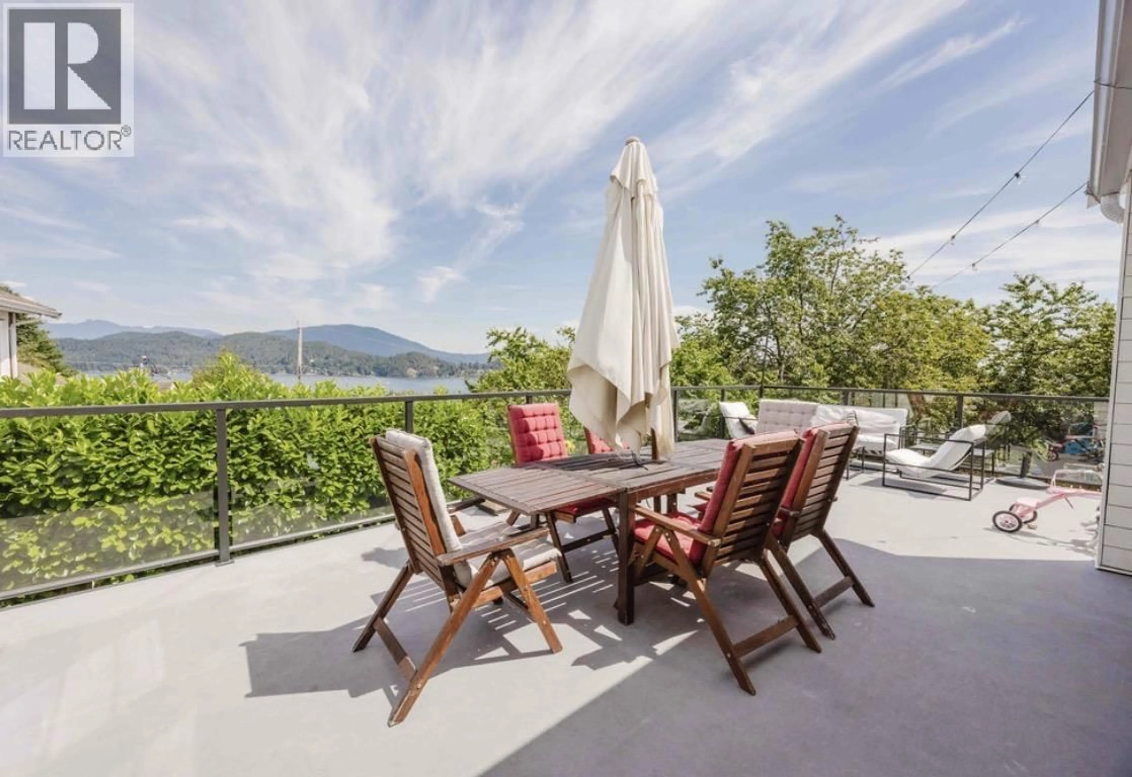 Patio, water/lake/river/ocean view for 679 CORLETT ROAD, Gibsons British Columbia V0N1V9