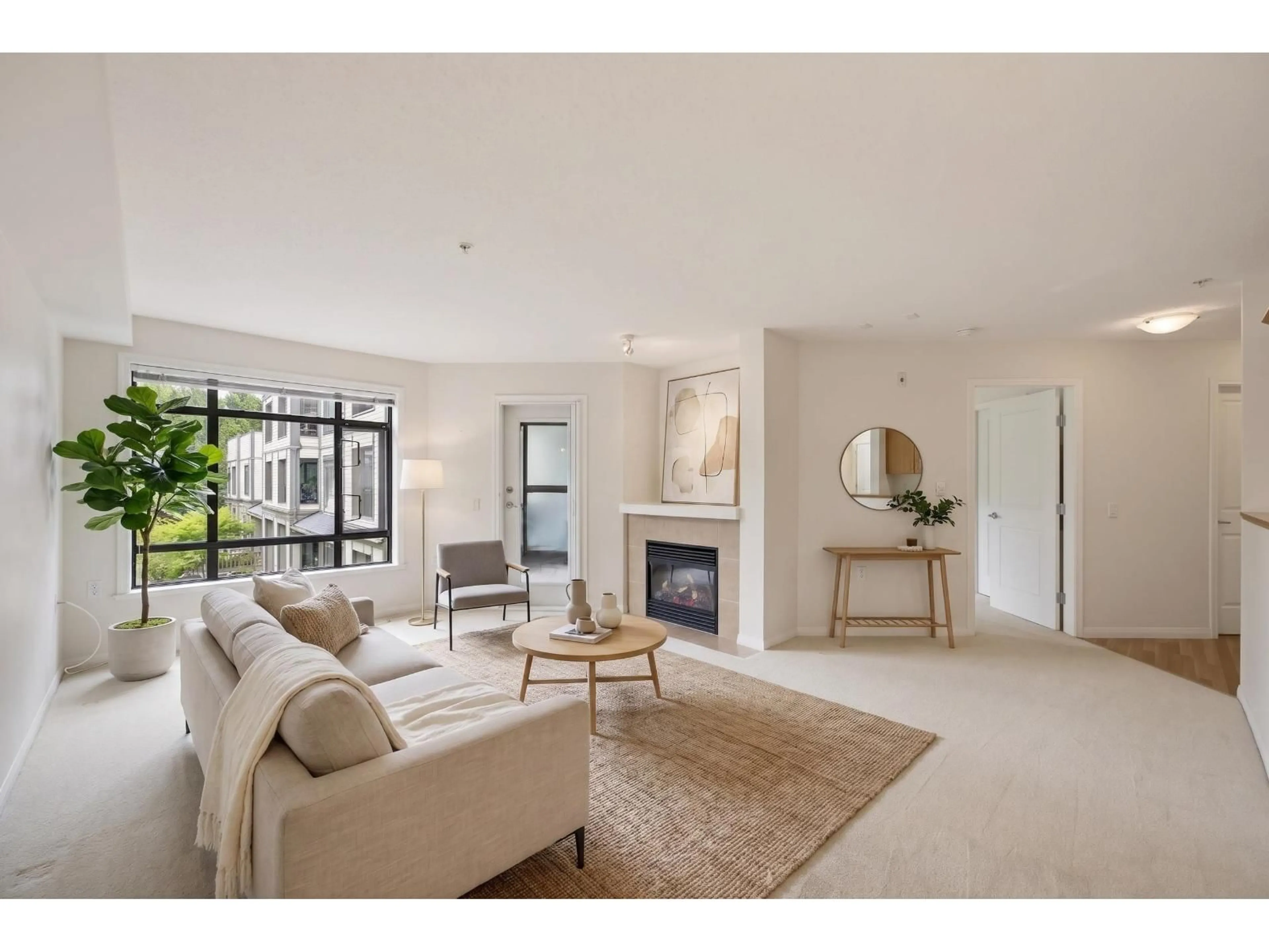 Living room with furniture, unknown for 214 - 8880 202 STREET, Langley British Columbia V1M4E7