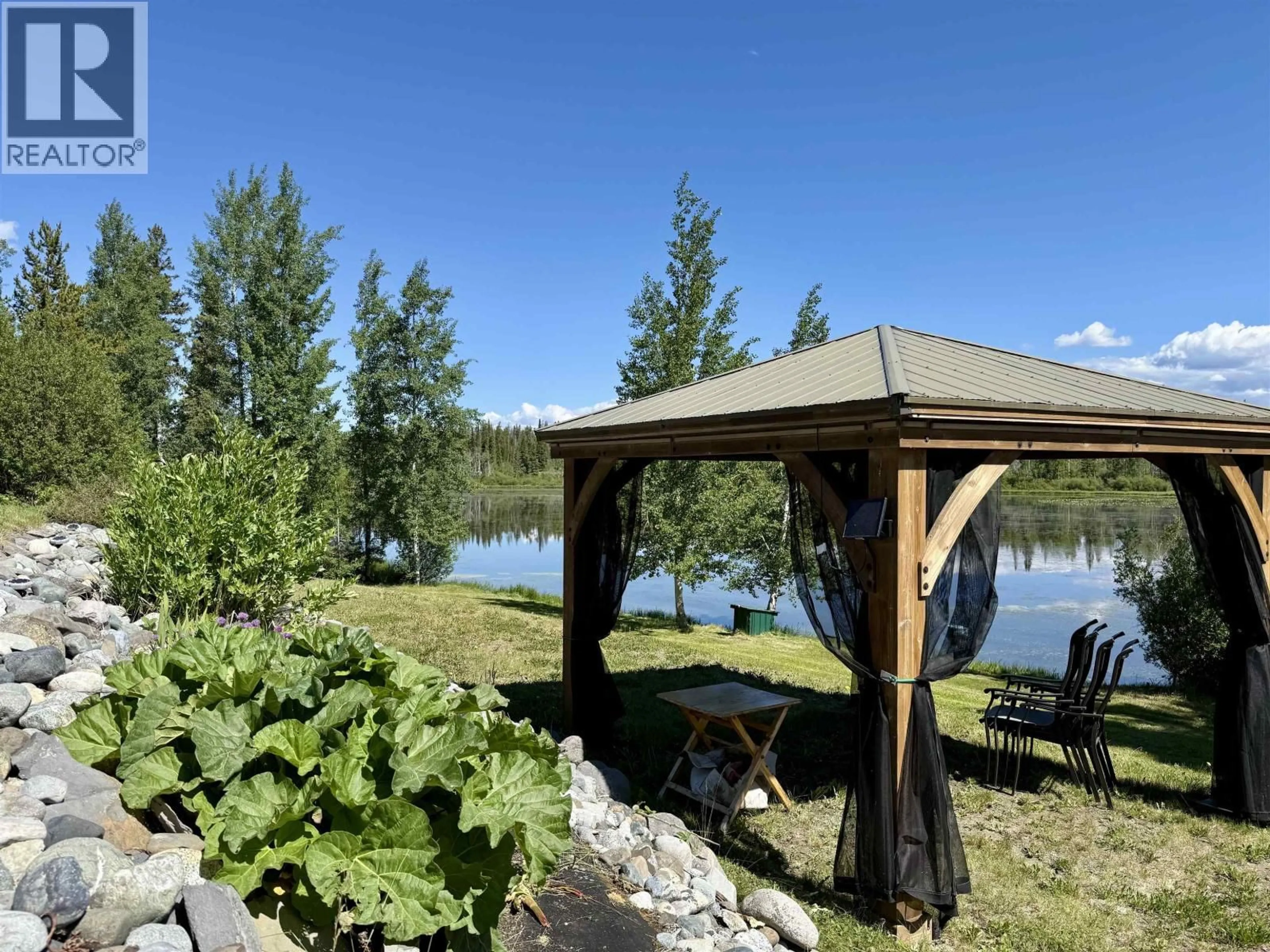 Patio, water/lake/river/ocean view for 1042 DEAN RIVER PLACE, Chilcotin British Columbia V0L1R0