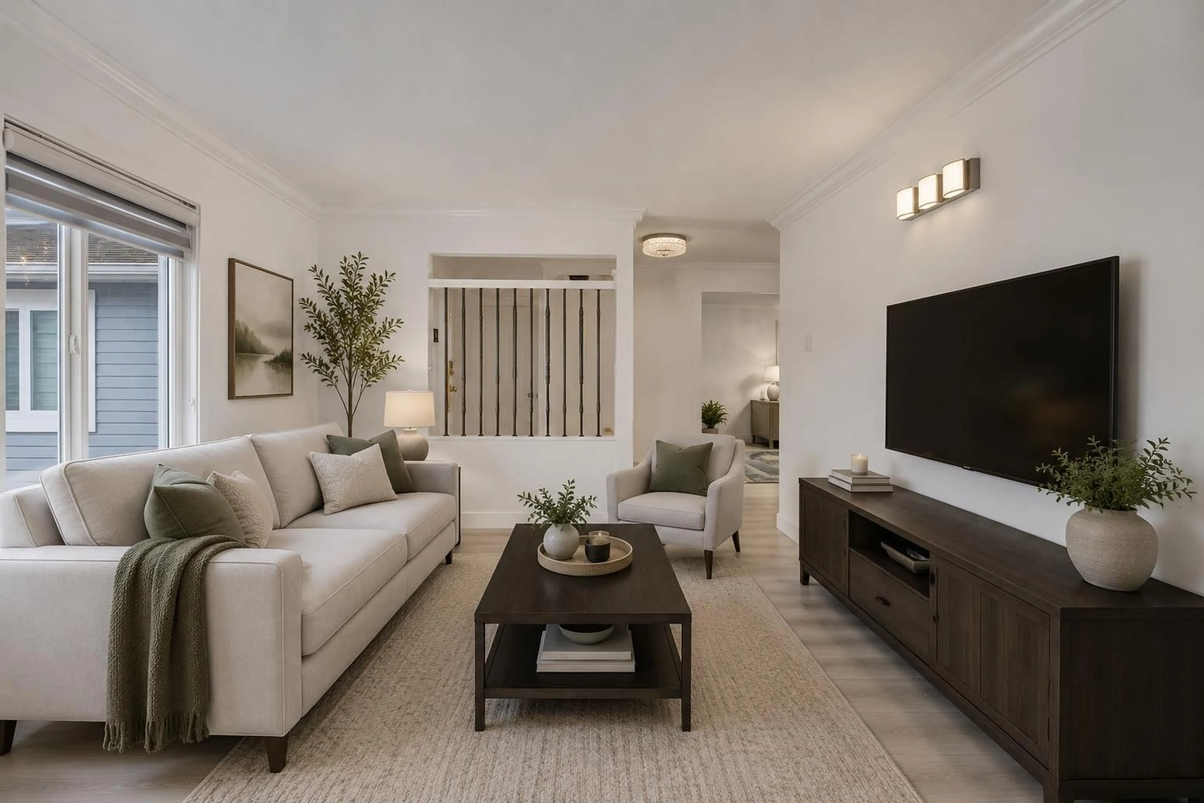 Living room with furniture, unknown for 13232 82 AVENUE, Surrey British Columbia V3W8Z4
