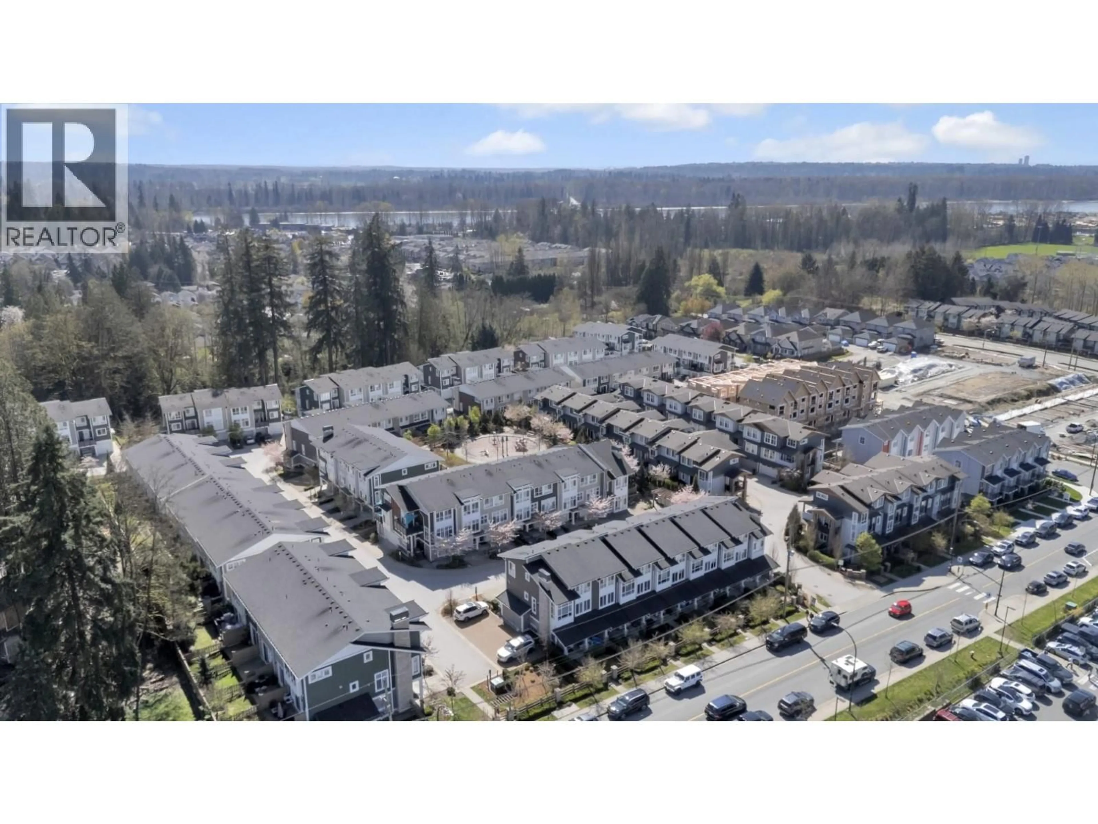 A pic from outside/outdoor area/front of a property/back of a property/a pic from drone, mountain view for 12 - 24108 104 AVENUE, Maple Ridge British Columbia V2W0J5