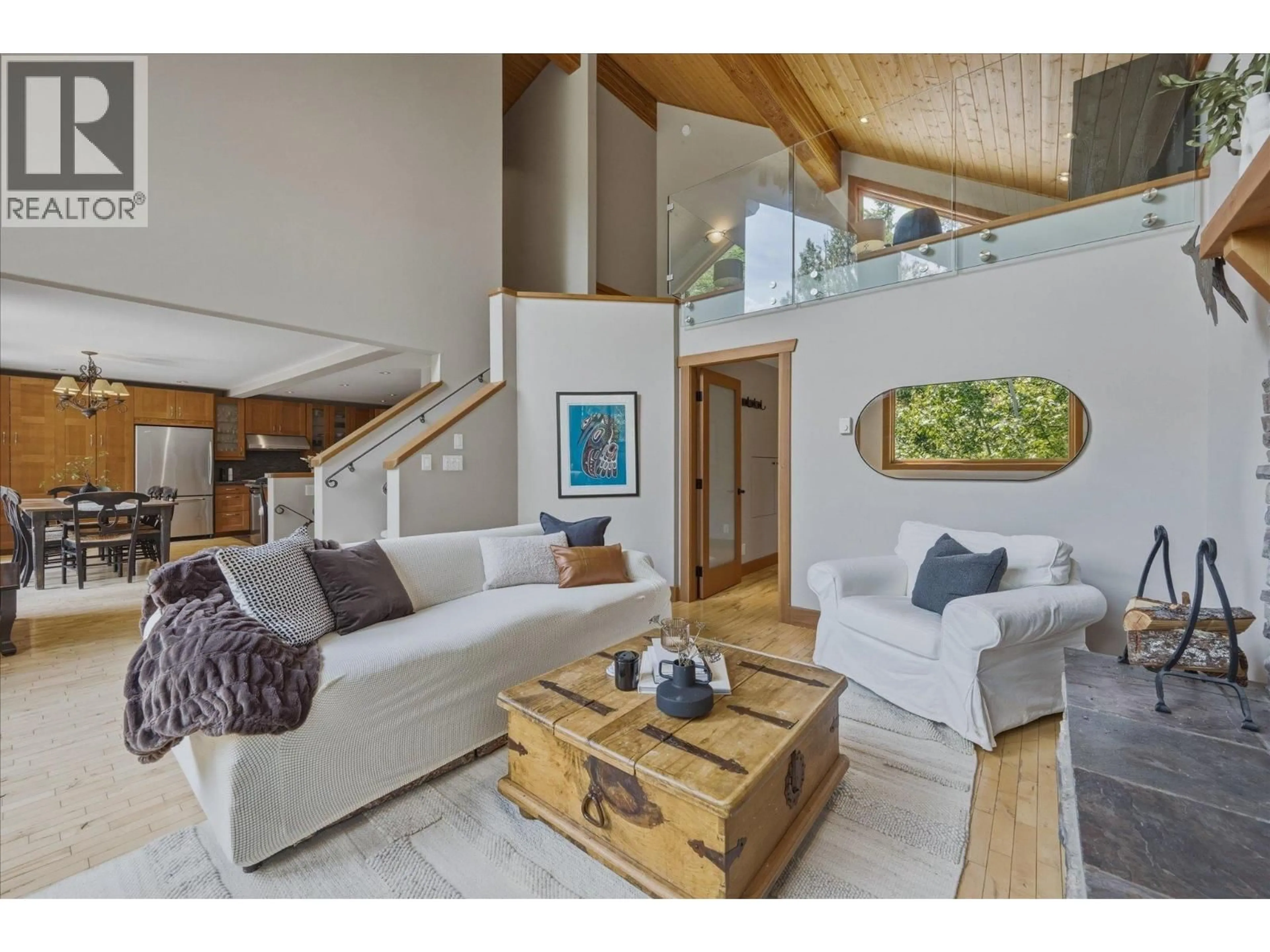 Living room with furniture, unknown for 8633 FOREST RIDGE DRIVE, Whistler British Columbia V8E0G1