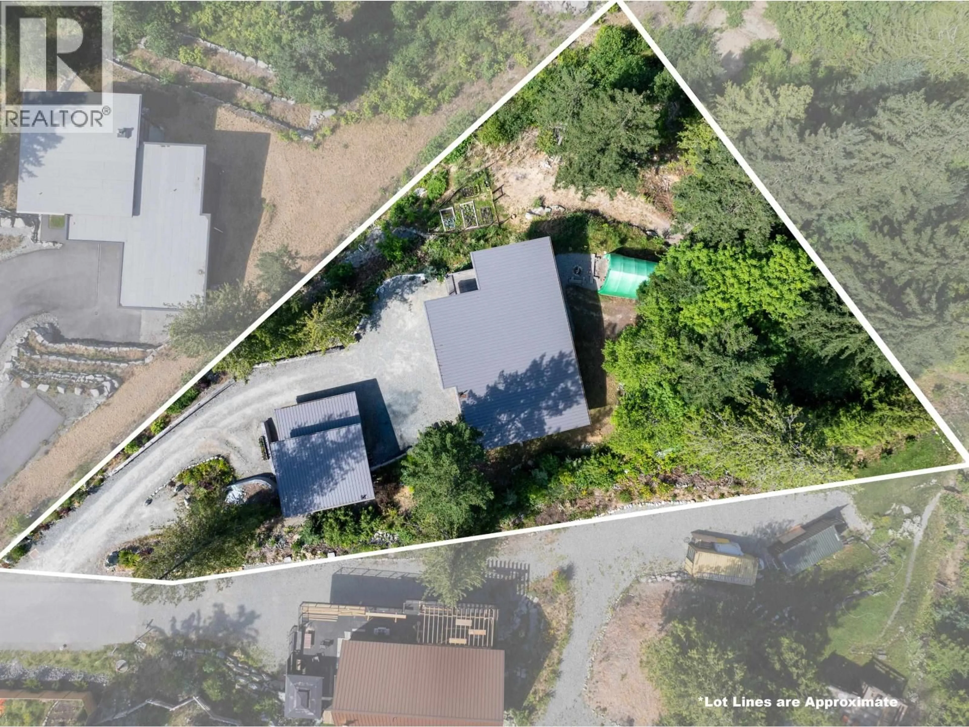 A pic from outside/outdoor area/front of a property/back of a property/a pic from drone, building for 1715 WISHBONE COURT, Pemberton British Columbia V0N2L3