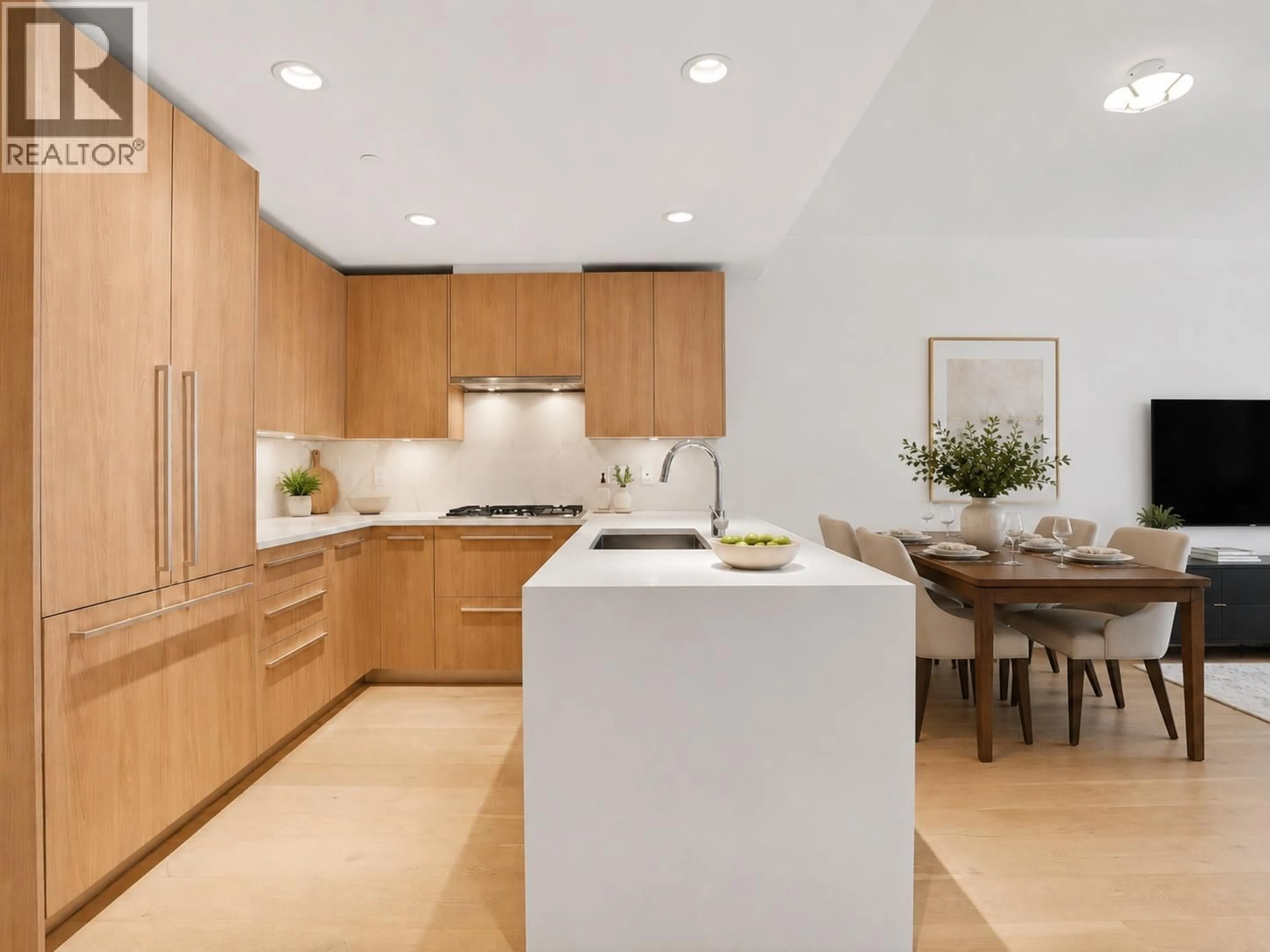Contemporary kitchen, unknown for 604 - 2780 VALLEY CENTRE AVENUE, North Vancouver British Columbia V7J0C4