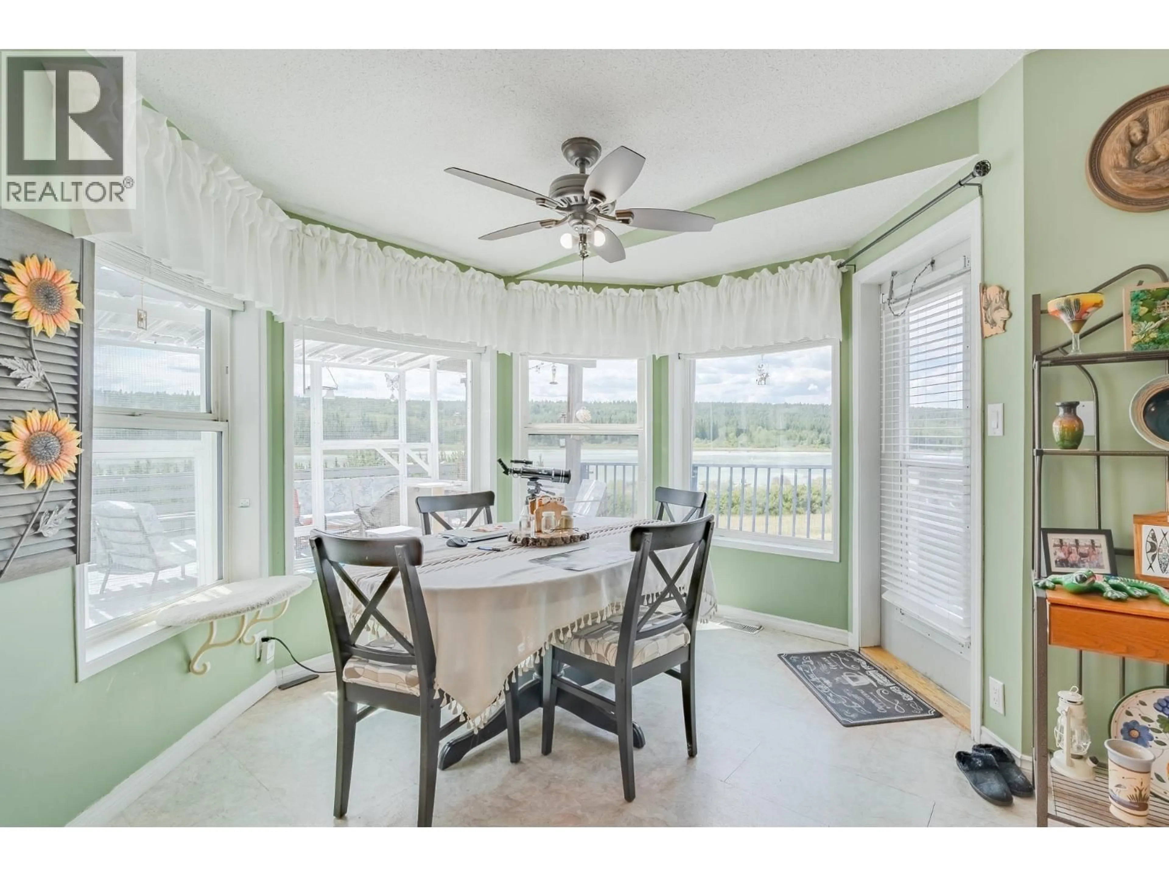 Dining room, ceramic/tile floor for 3442 DUNSMUIR ROAD, Lac La Hache British Columbia V0K1T1