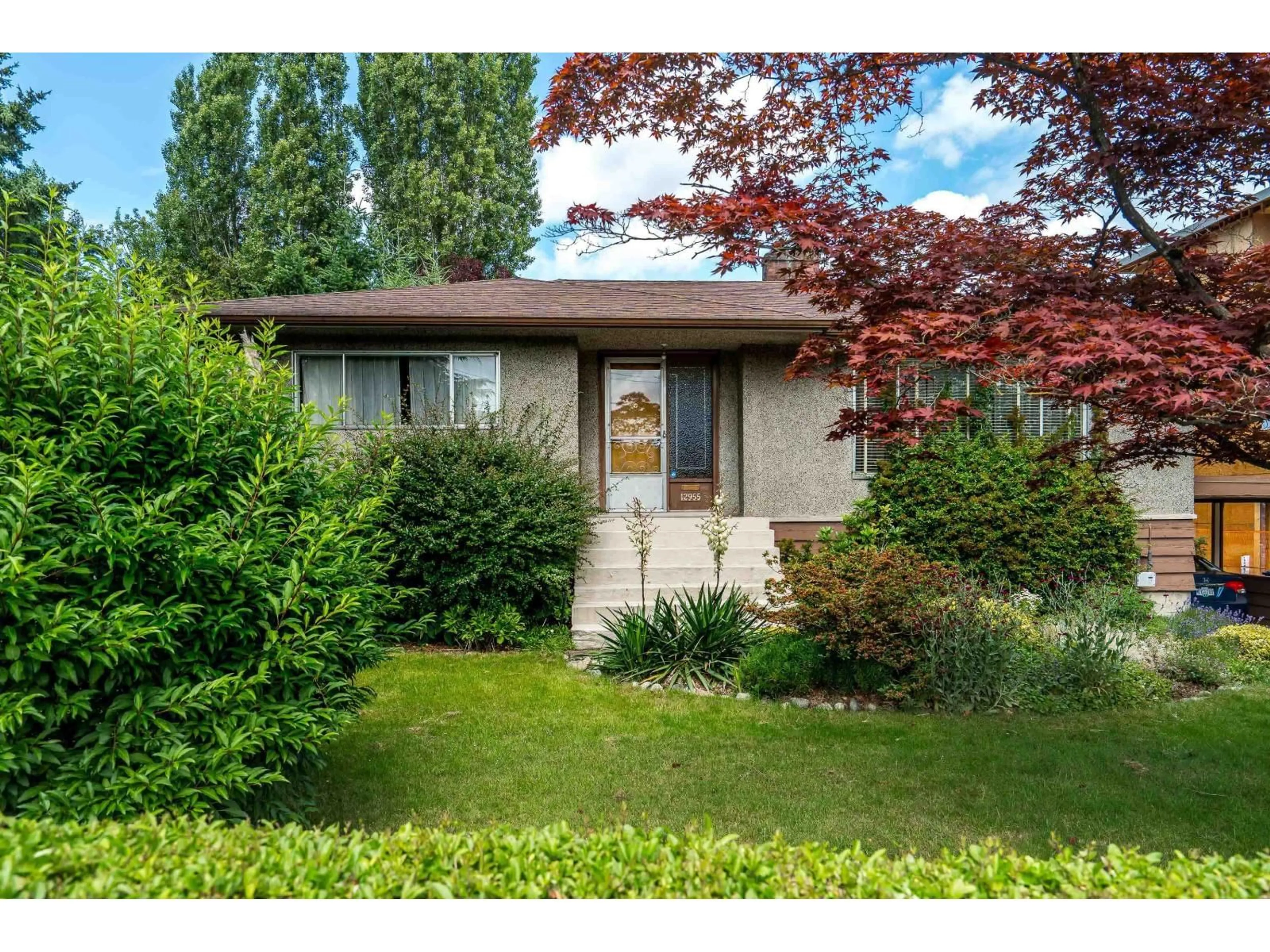 Home with vinyl exterior material, street for 12955 88 AVENUE, Surrey British Columbia V3W3K2