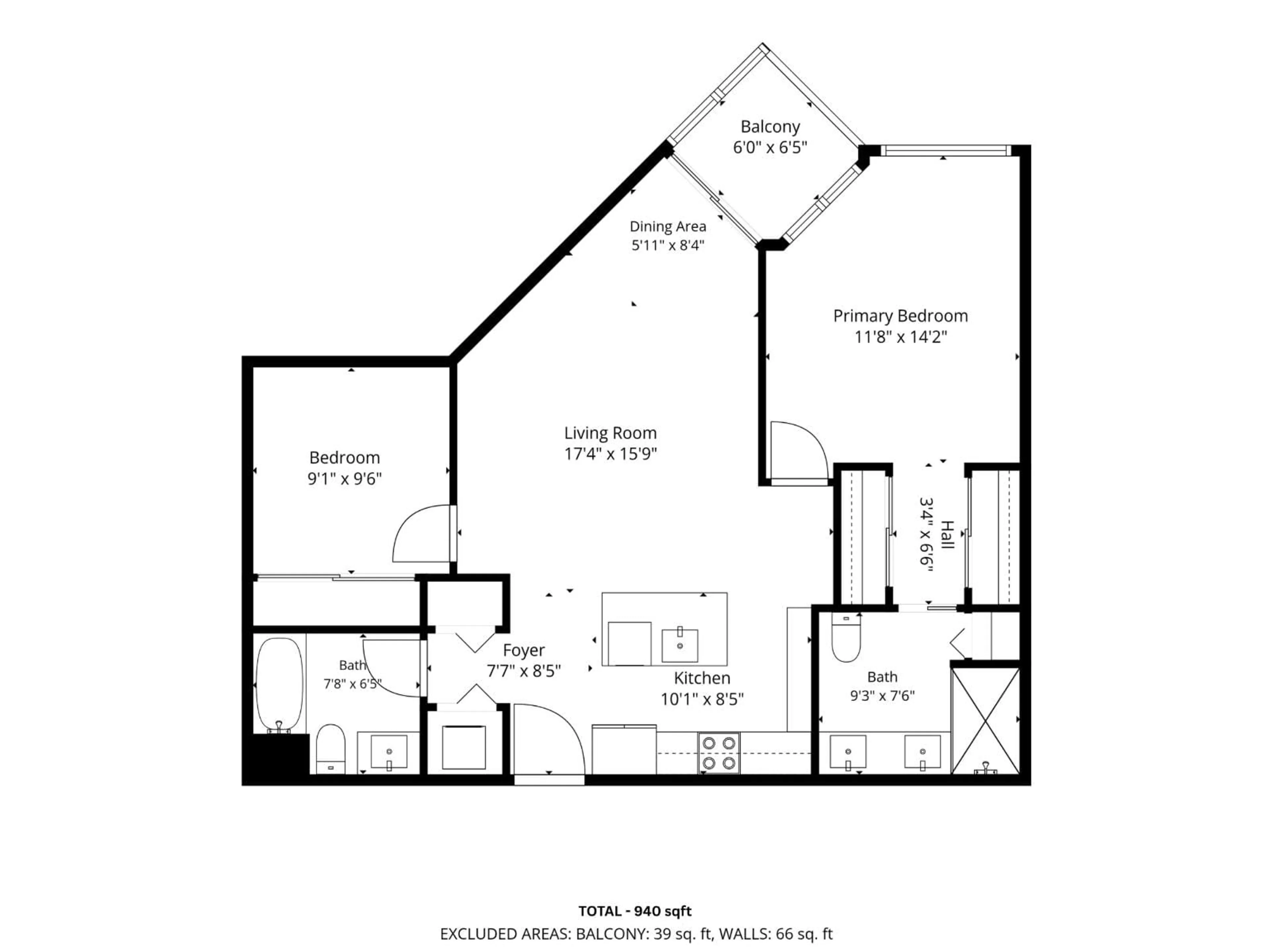 Floor plan for 309 - 10603 140 STREET, Surrey British Columbia V3T0M7