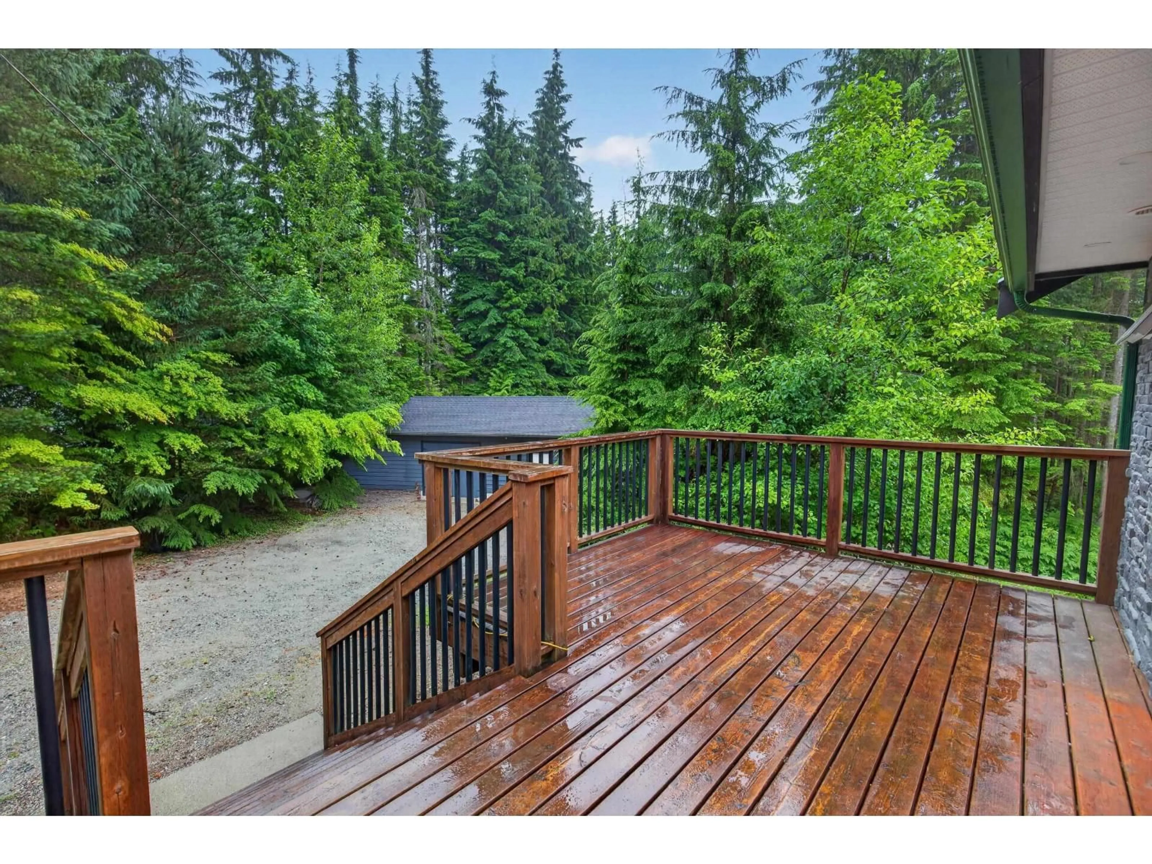 Patio, forest/trees view for 12271 POWELL STREET, Mission British Columbia V4S1C1
