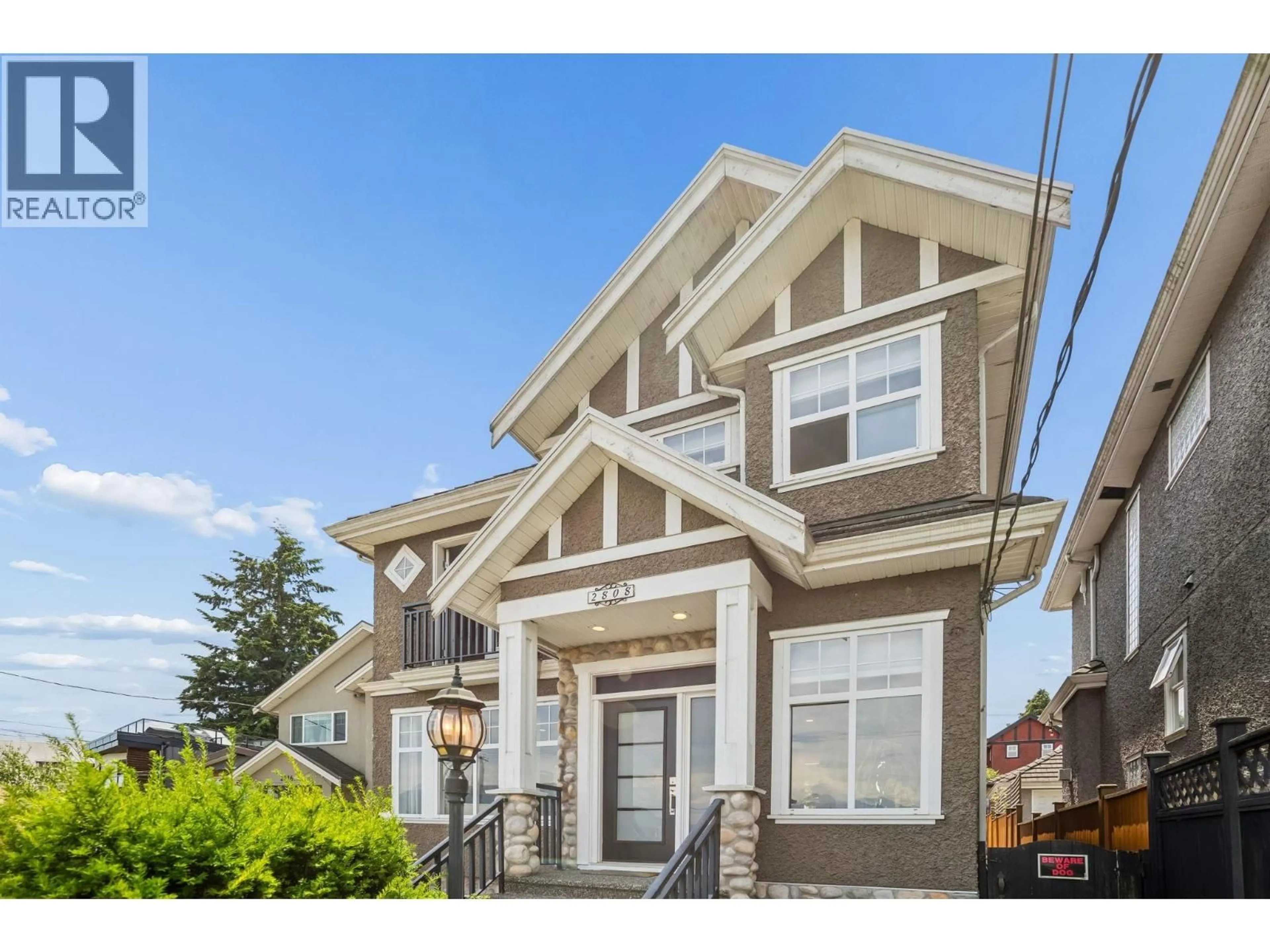 Home with vinyl exterior material, street for 2808 WALL STREET, Vancouver British Columbia V5K1B2