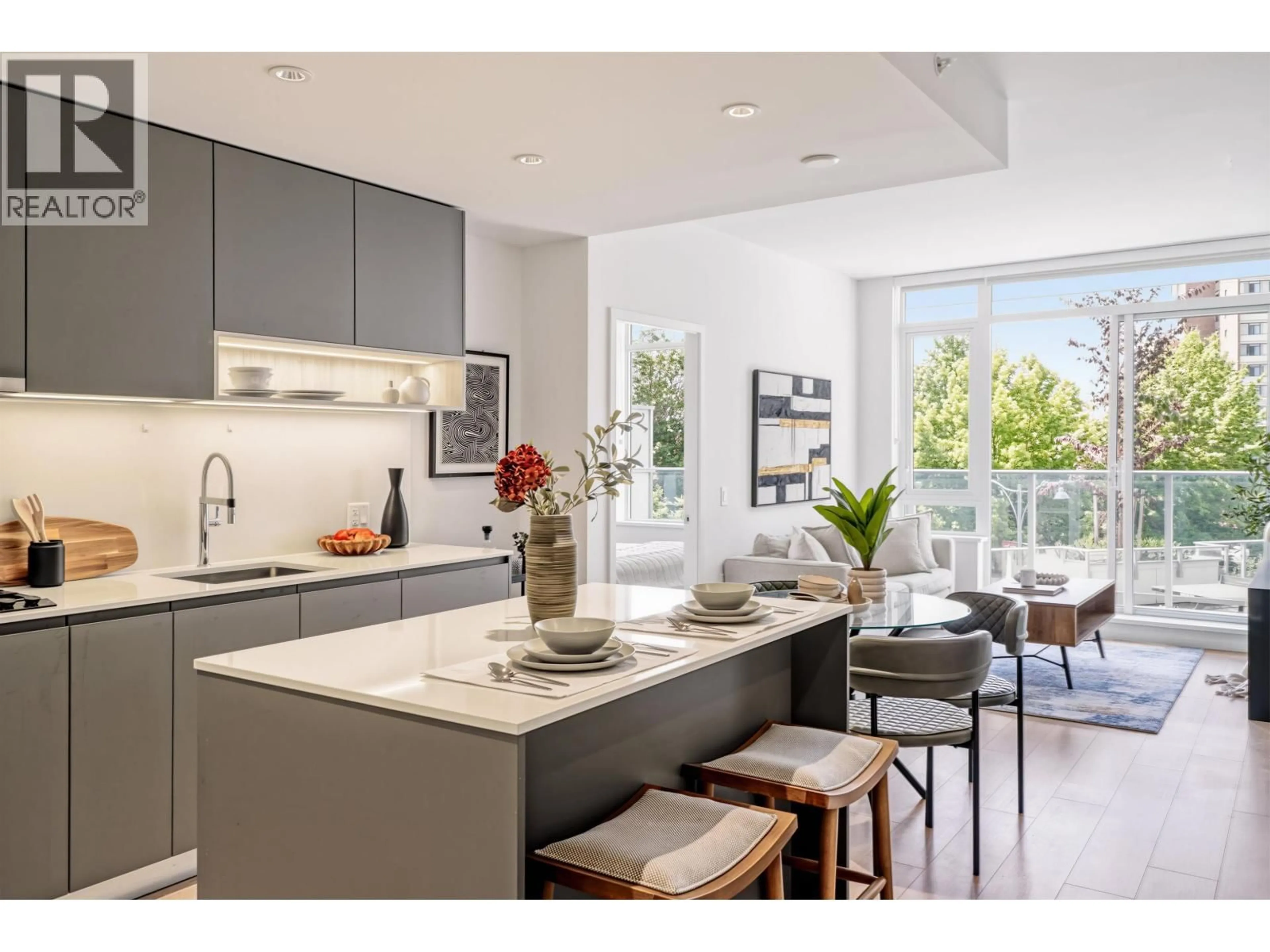 Open concept kitchen, unknown for 320 - 6808 MINORU BOULEVARD, Richmond British Columbia V6Y0M7