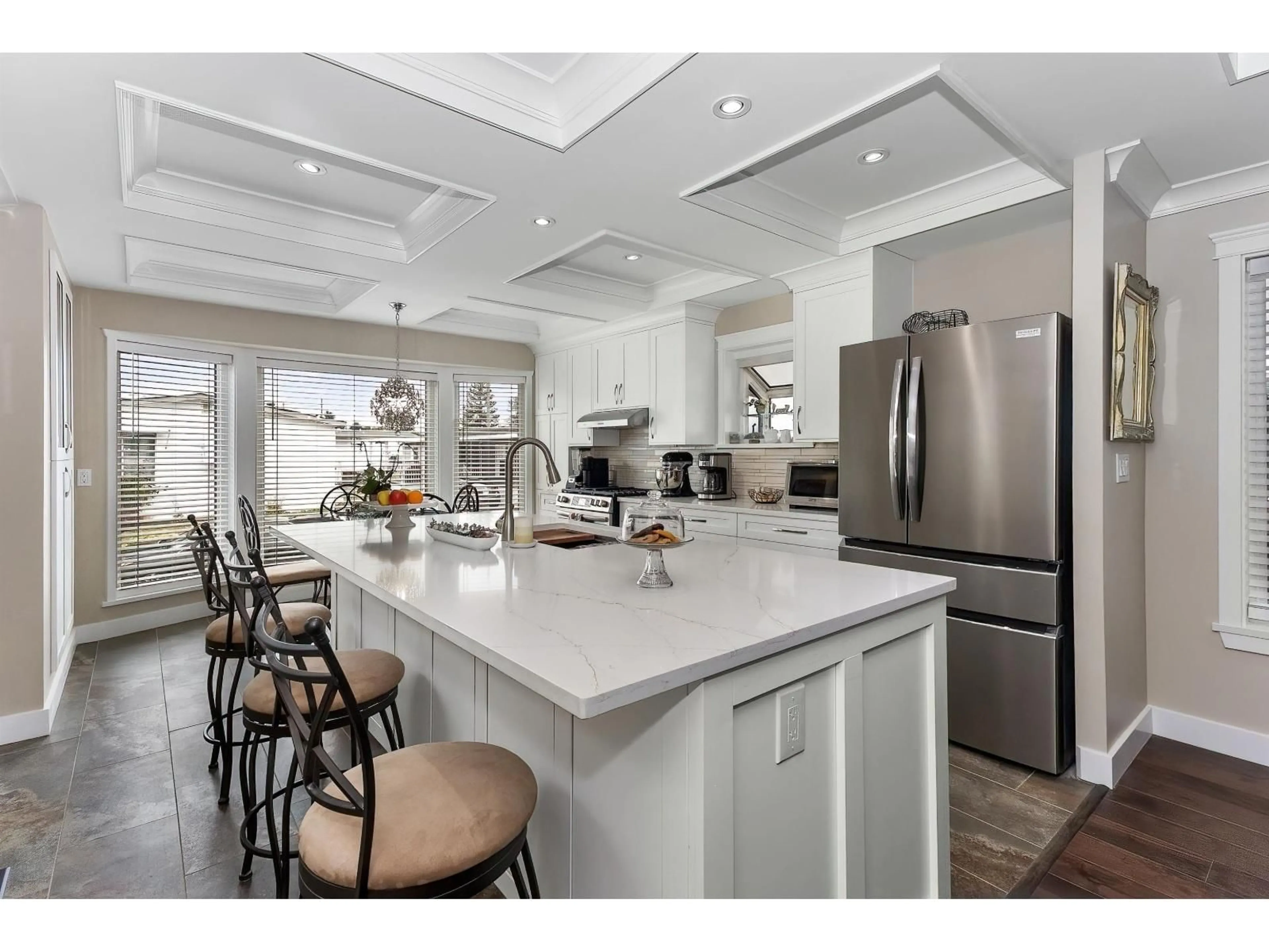 Open concept kitchen, ceramic/tile floor for 103 - 27111 0 AVENUE, Langley British Columbia V4W2T2