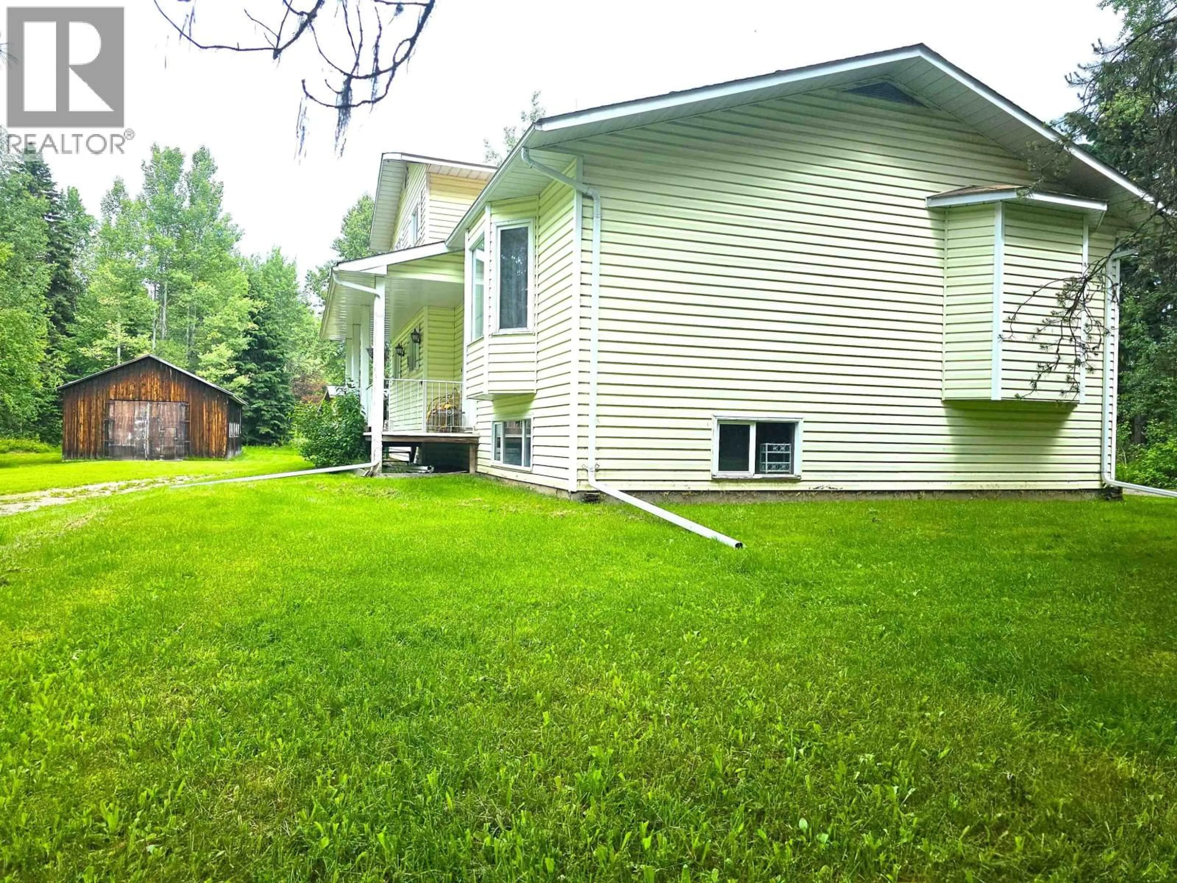 Home with vinyl exterior material, street for 5858 CHIEF LAKE ROAD, Prince George British Columbia V2K5H1