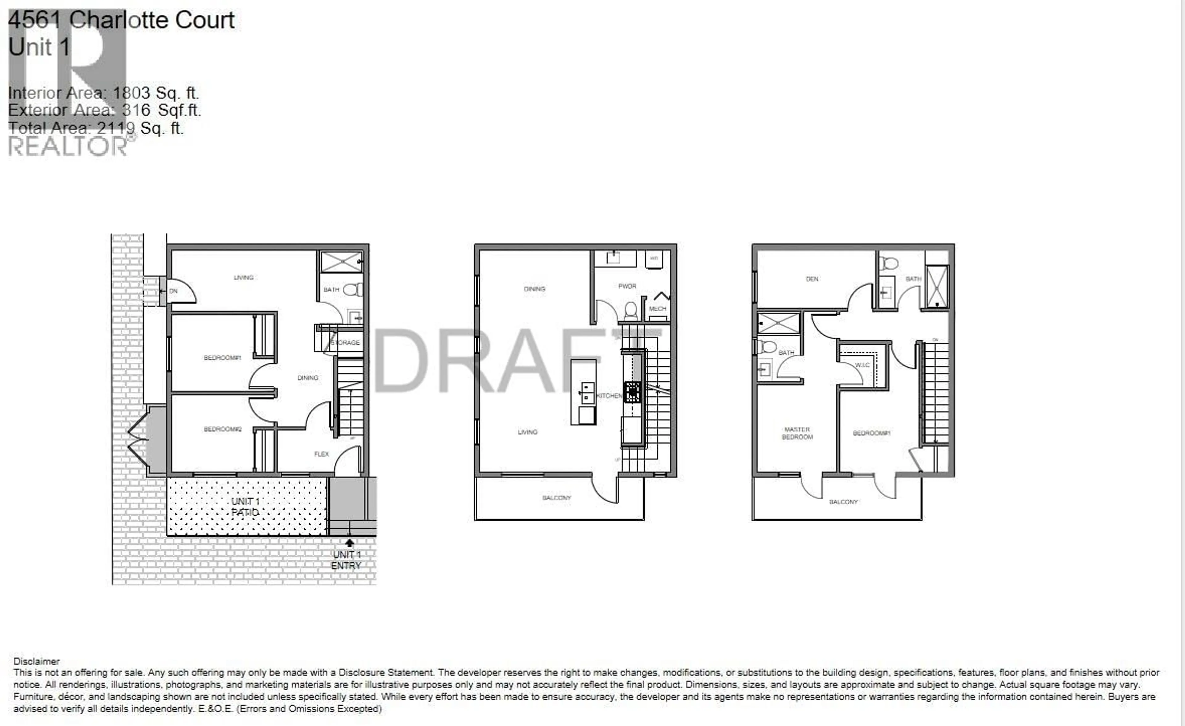 Floor plan for 1 - 4561 CHARLOTTE COURT, Burnaby British Columbia V5G3T9