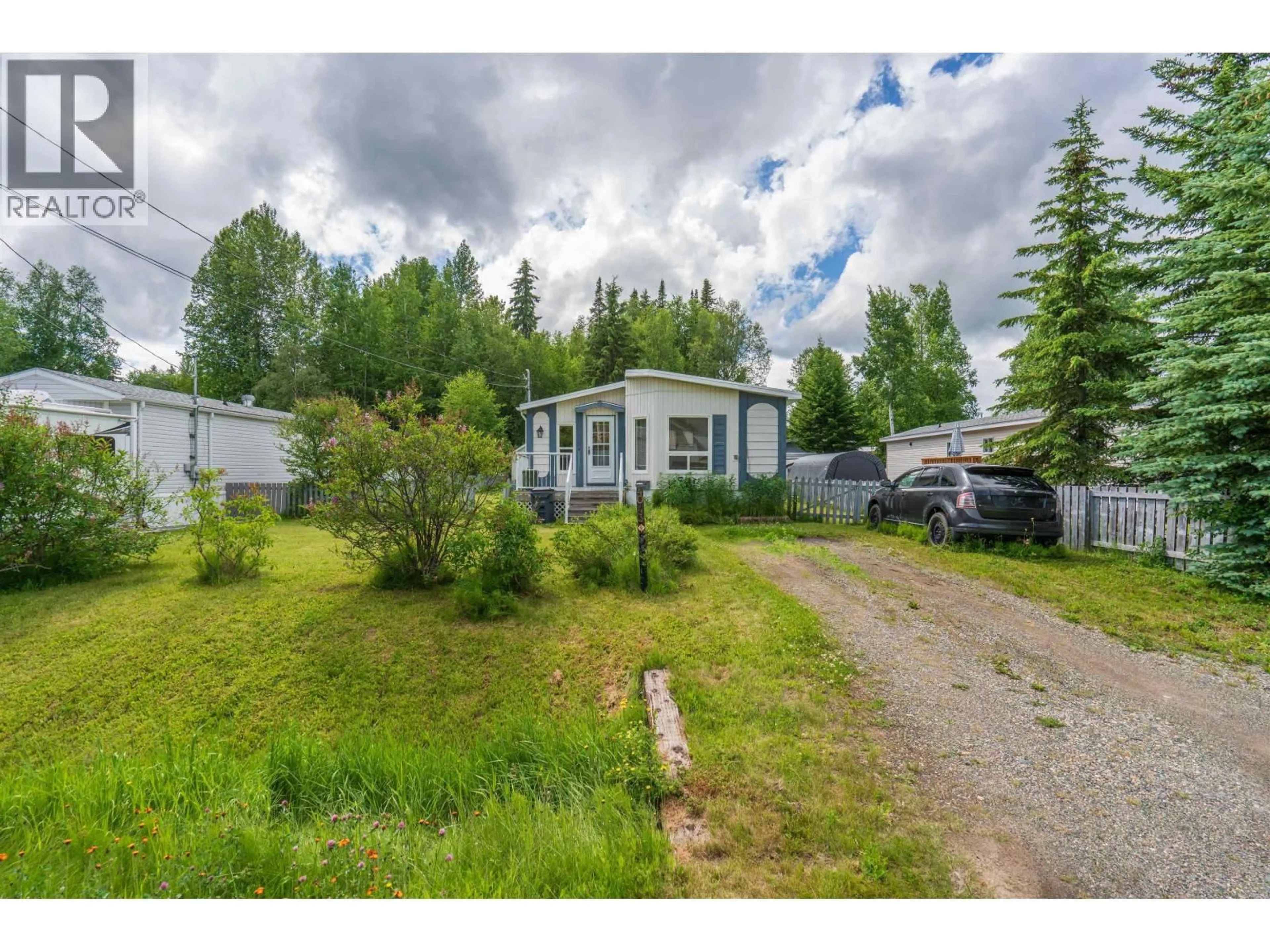 A pic from outside/outdoor area/front of a property/back of a property/a pic from drone, street for 4043 ESTAVILLA DRIVE, Prince George British Columbia V2K2T8