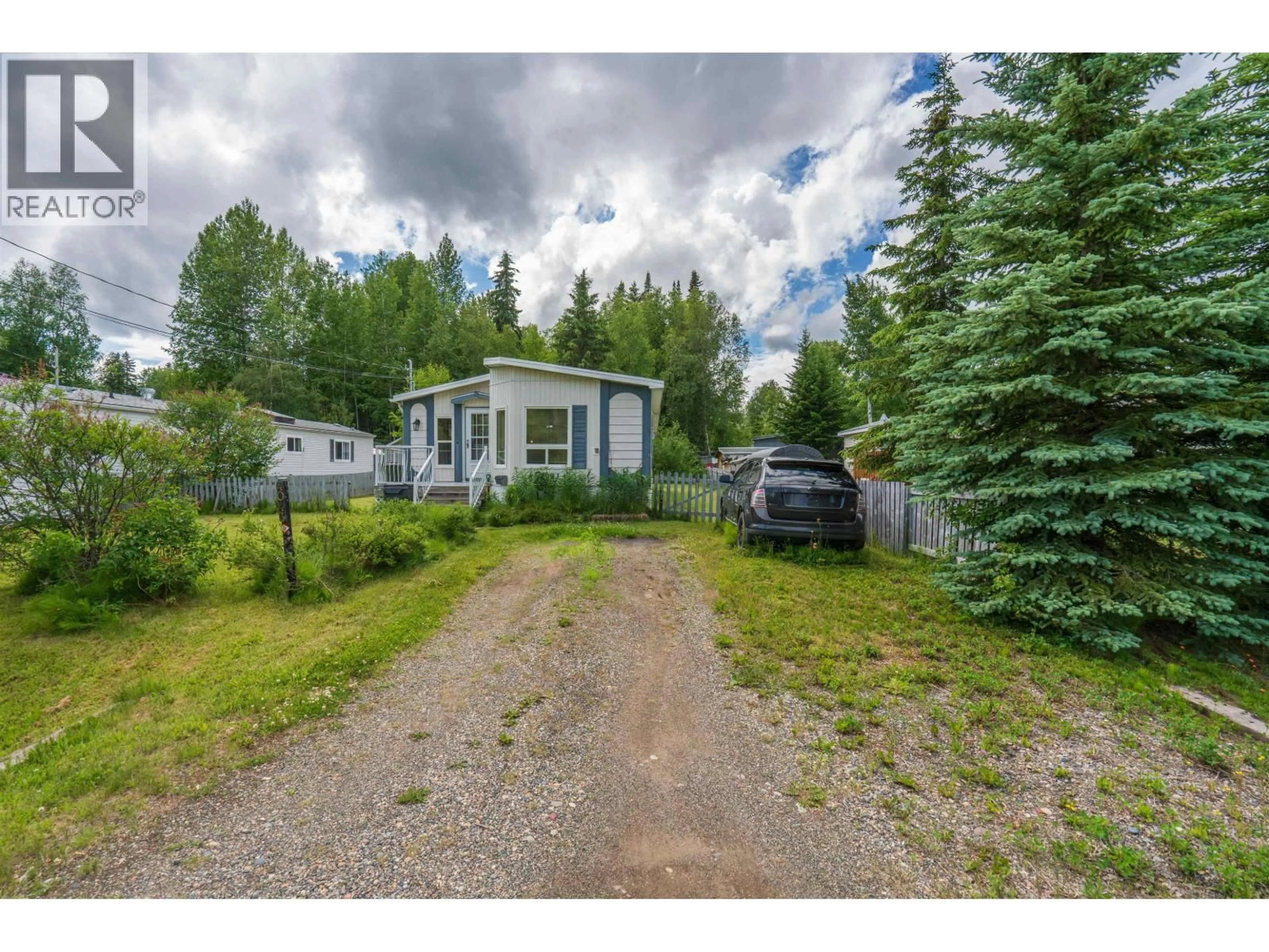 A pic from outside/outdoor area/front of a property/back of a property/a pic from drone, street for 4043 ESTAVILLA DRIVE, Prince George British Columbia V2K2T8