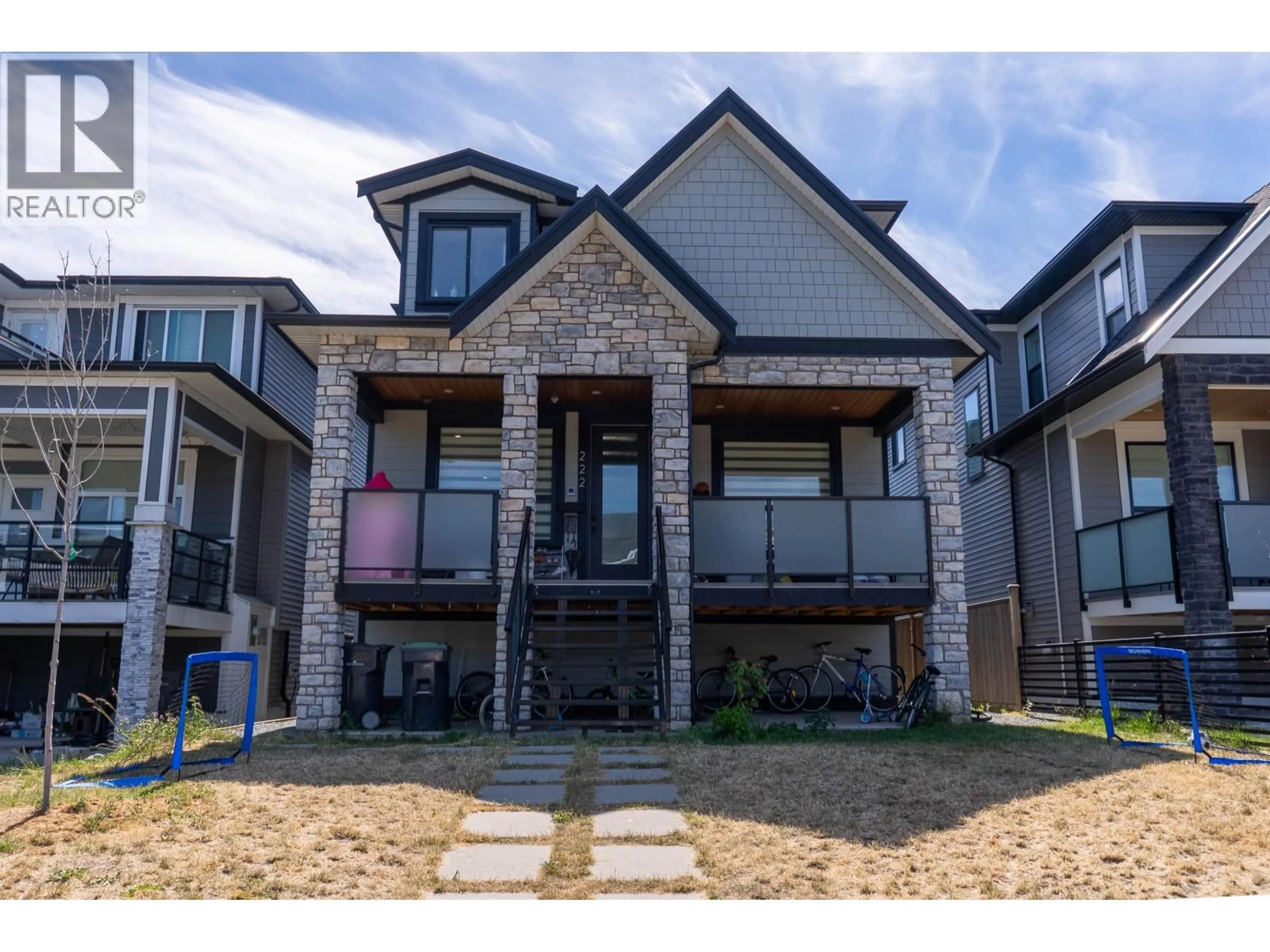 Home with brick exterior material, street for 222 HAMPTON STREET, New Westminster British Columbia V3M5M4