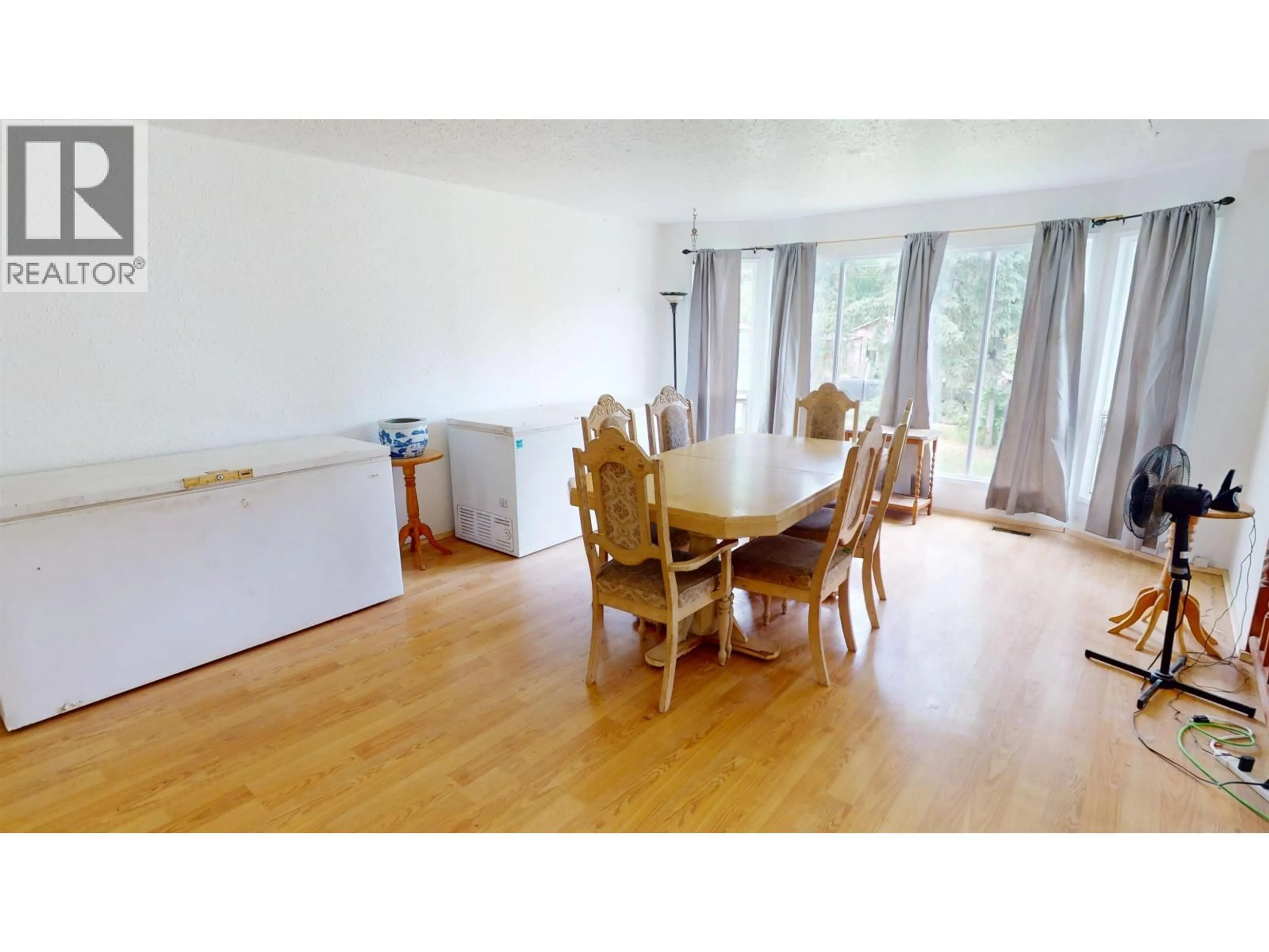 Dining room, wood/laminate floor for 41430 MORGAN ROAD, Hixon British Columbia V0K1S0