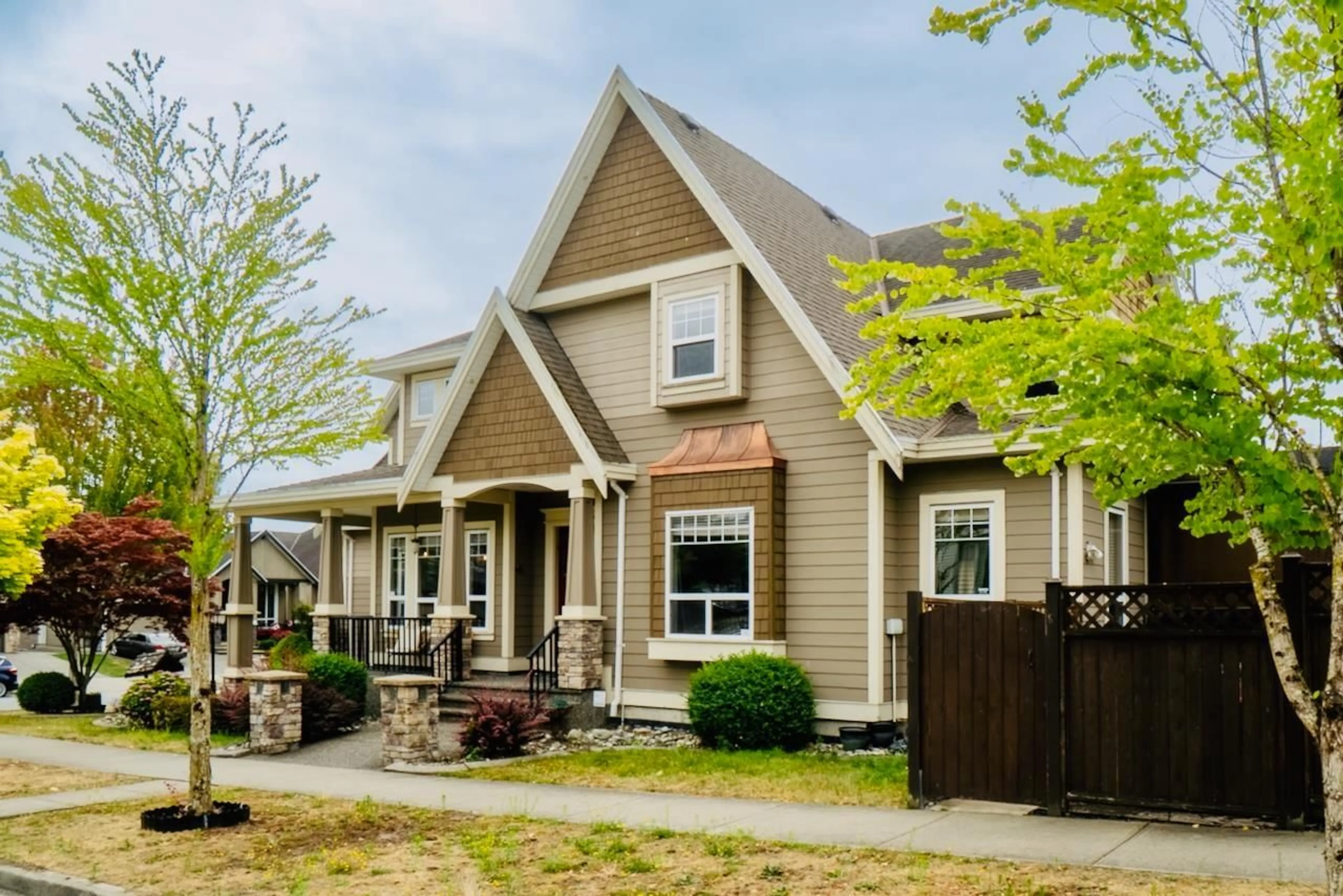 Home with vinyl exterior material, street for 18938 54A AVENUE, Surrey British Columbia V3S6R4