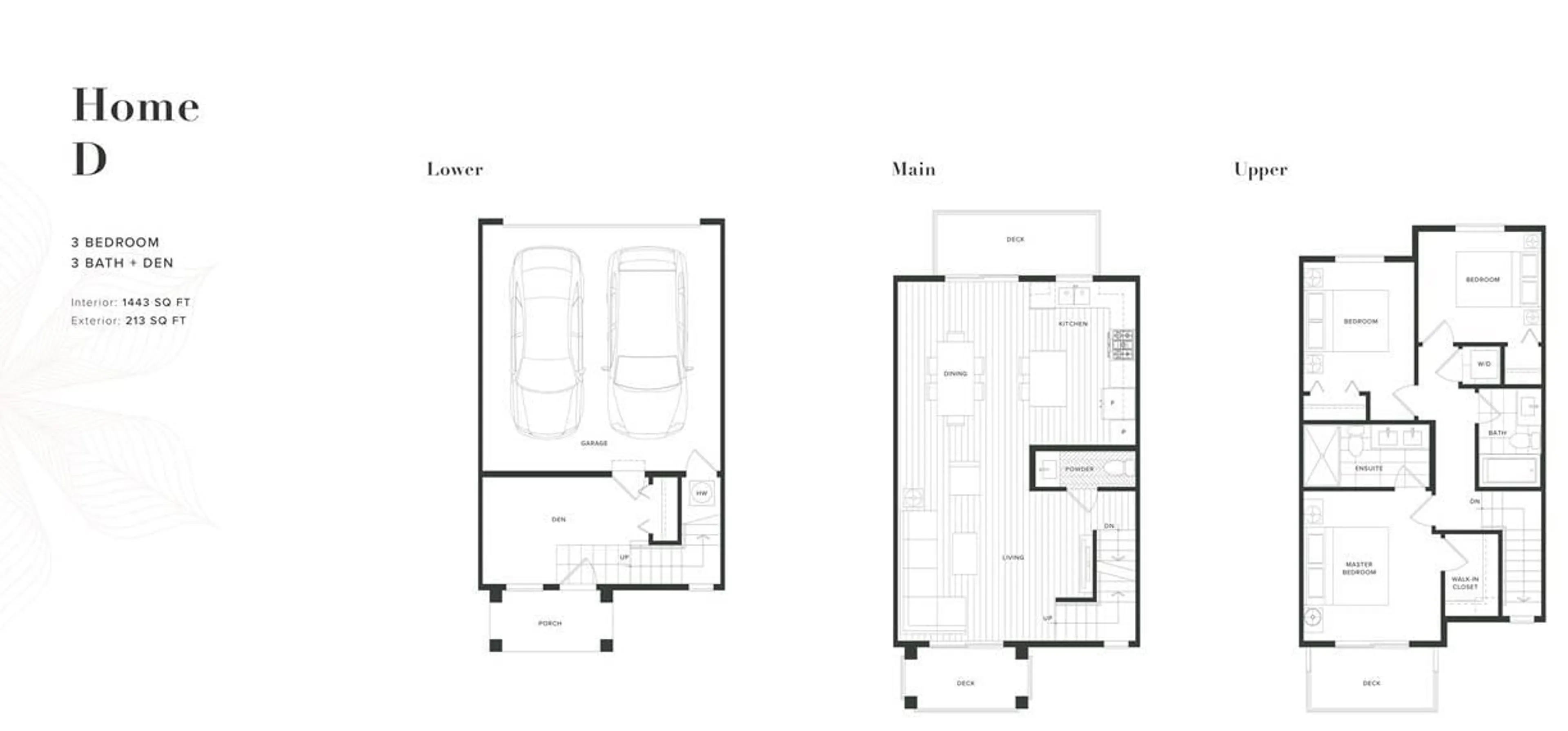 Floor plan for 3 - 7947 209 STREET, Langley British Columbia V2Y0Y6