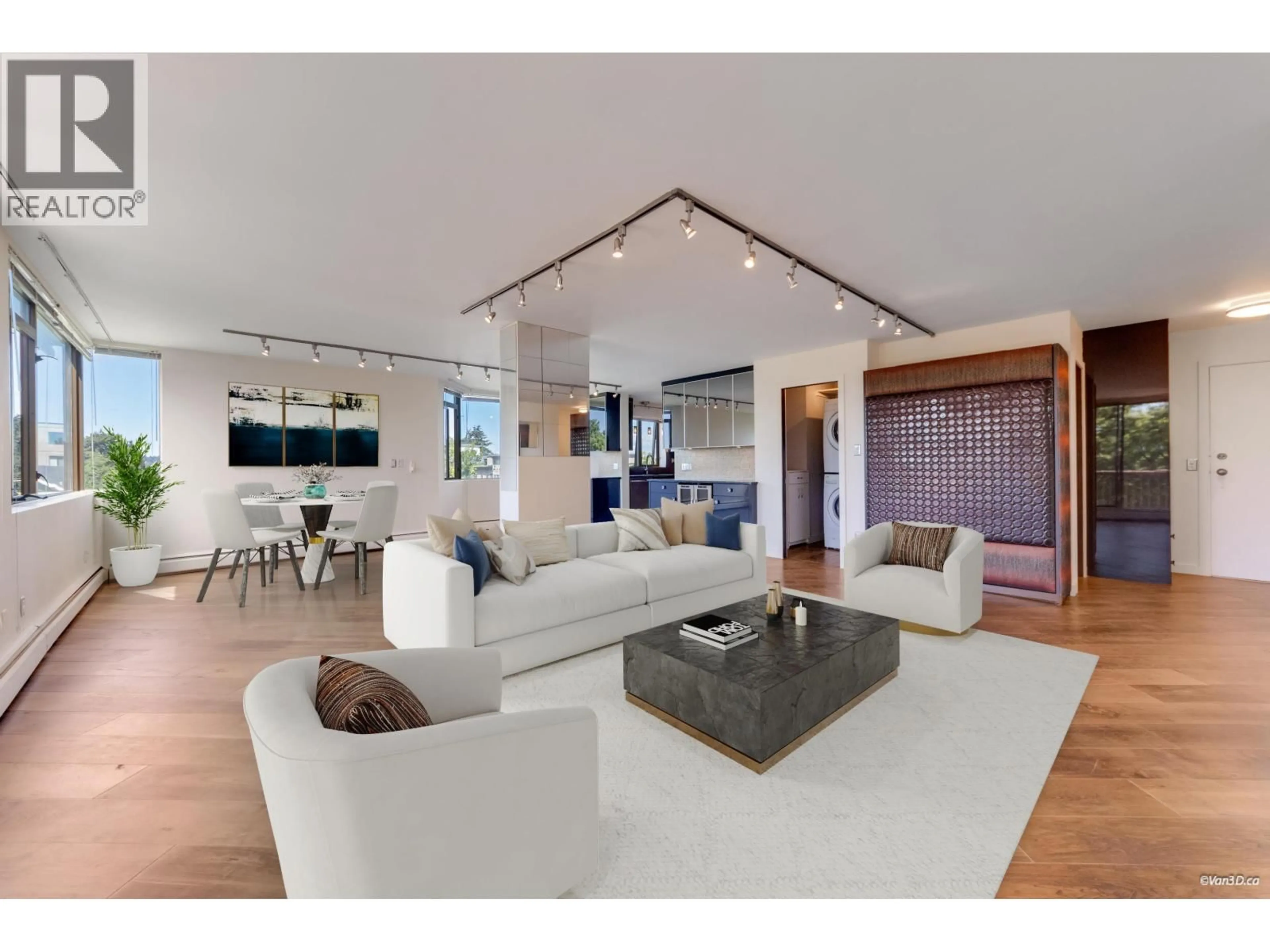 Living room with furniture, unknown for 306 - 2445 3RD AVENUE, Vancouver British Columbia V6K4K6