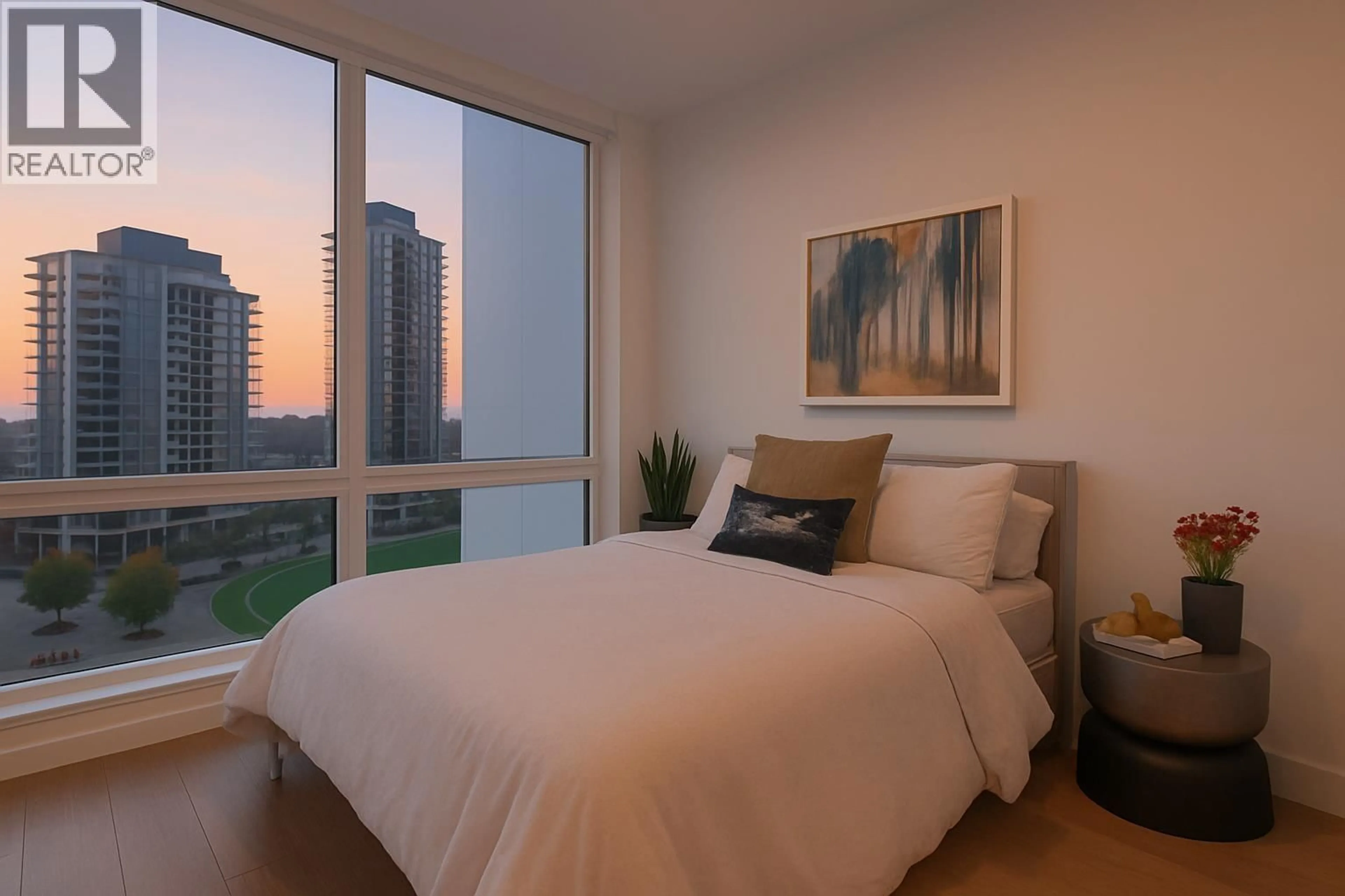 Bedroom with bed, unknown for 706 - 1500 FERN STREET, North Vancouver British Columbia V7J0E6