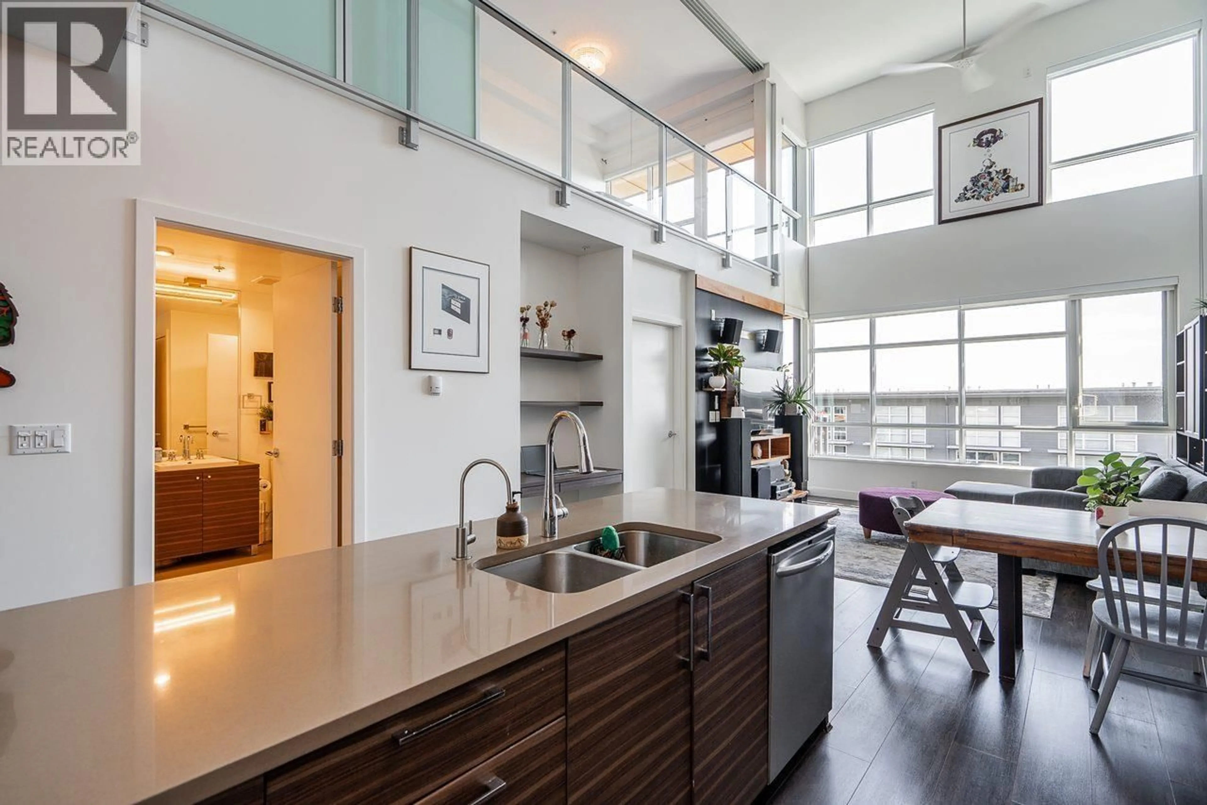 Open concept kitchen, unknown for 401 - 9150 UNIVERSITY HIGH STREET, Burnaby British Columbia V5A0C5