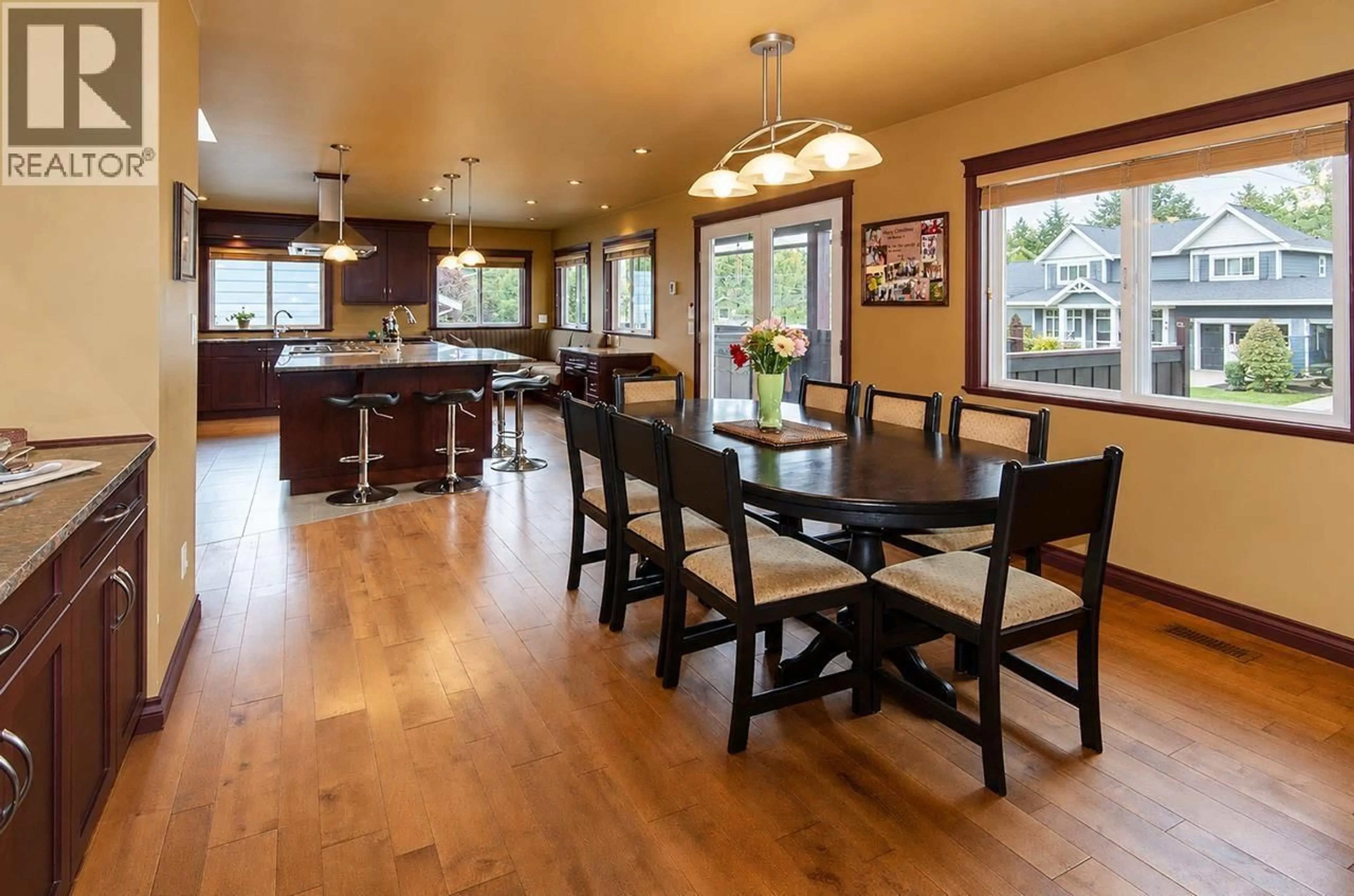 Dining room, wood/laminate floor for 667 COLINET STREET, Coquitlam British Columbia V3J4X3