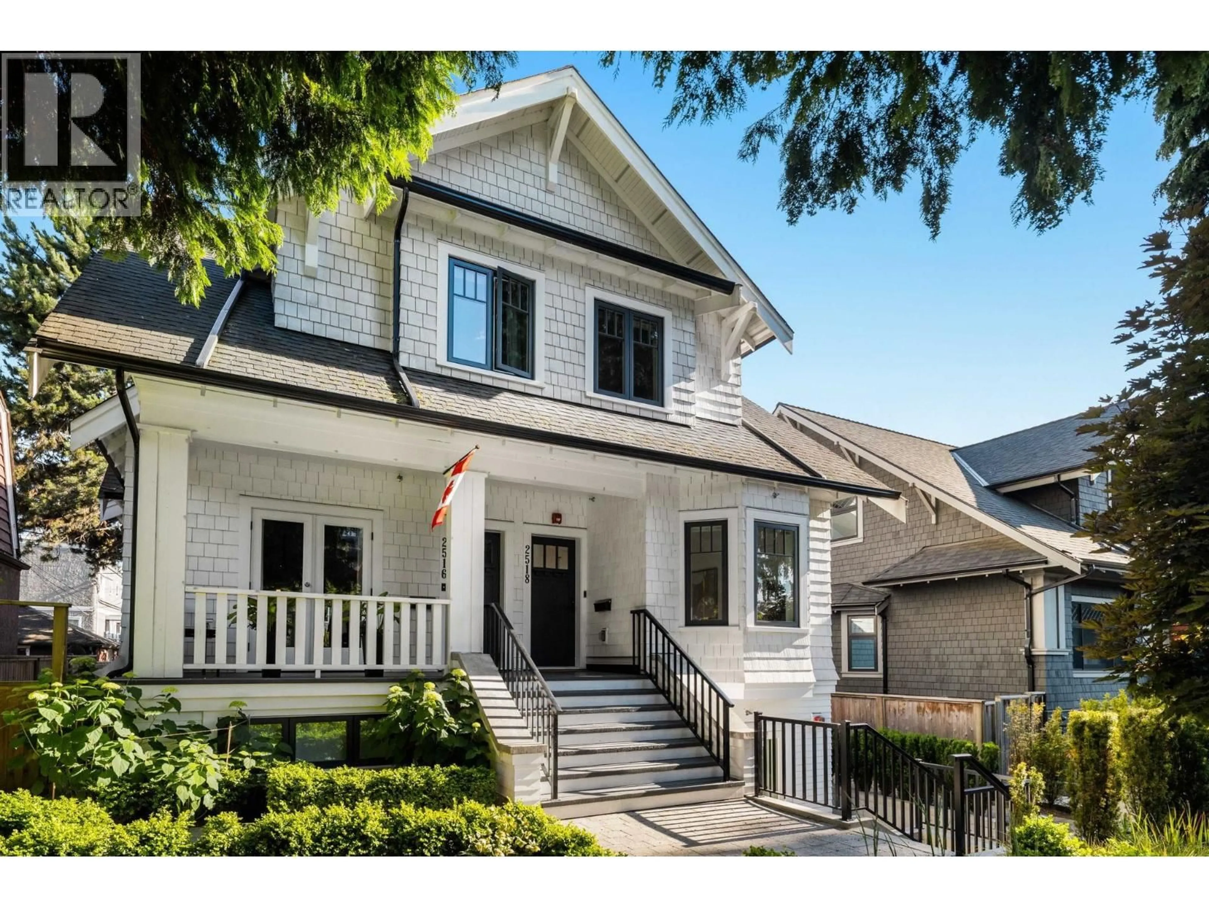 Home with vinyl exterior material, street for 2518 3RD AVENUE, Vancouver British Columbia V6K1M1