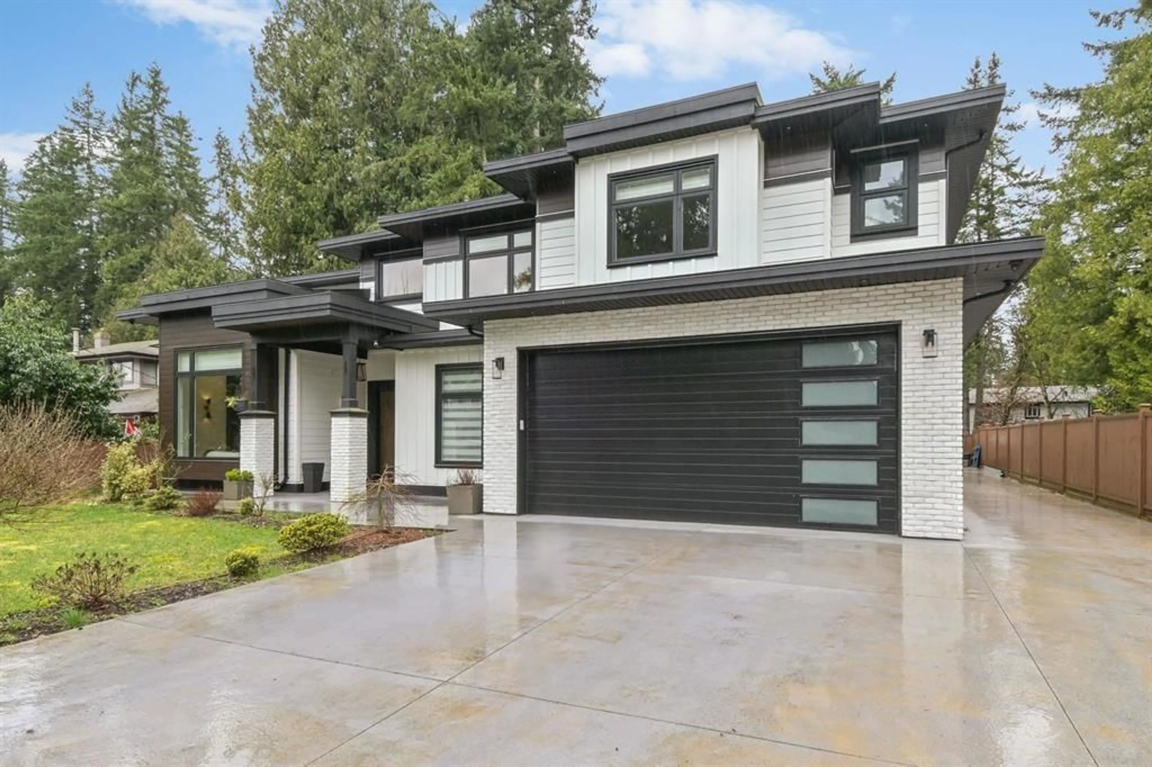 Home with vinyl exterior material, street for 4113 207 STREET, Langley British Columbia V3A2E2