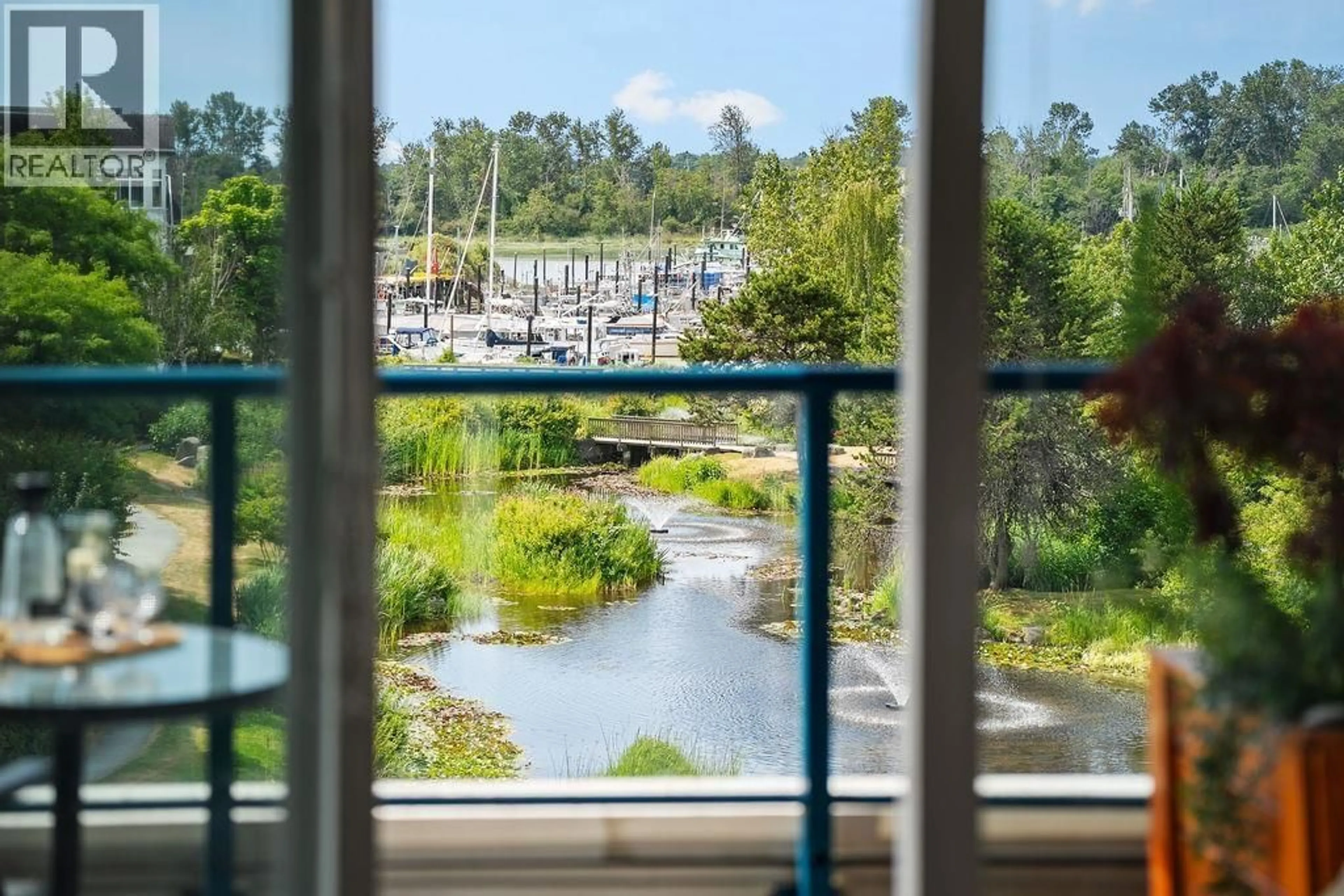 Patio, water/lake/river/ocean view for 405 - 5800 ANDREWS ROAD, Richmond British Columbia V7E6M2