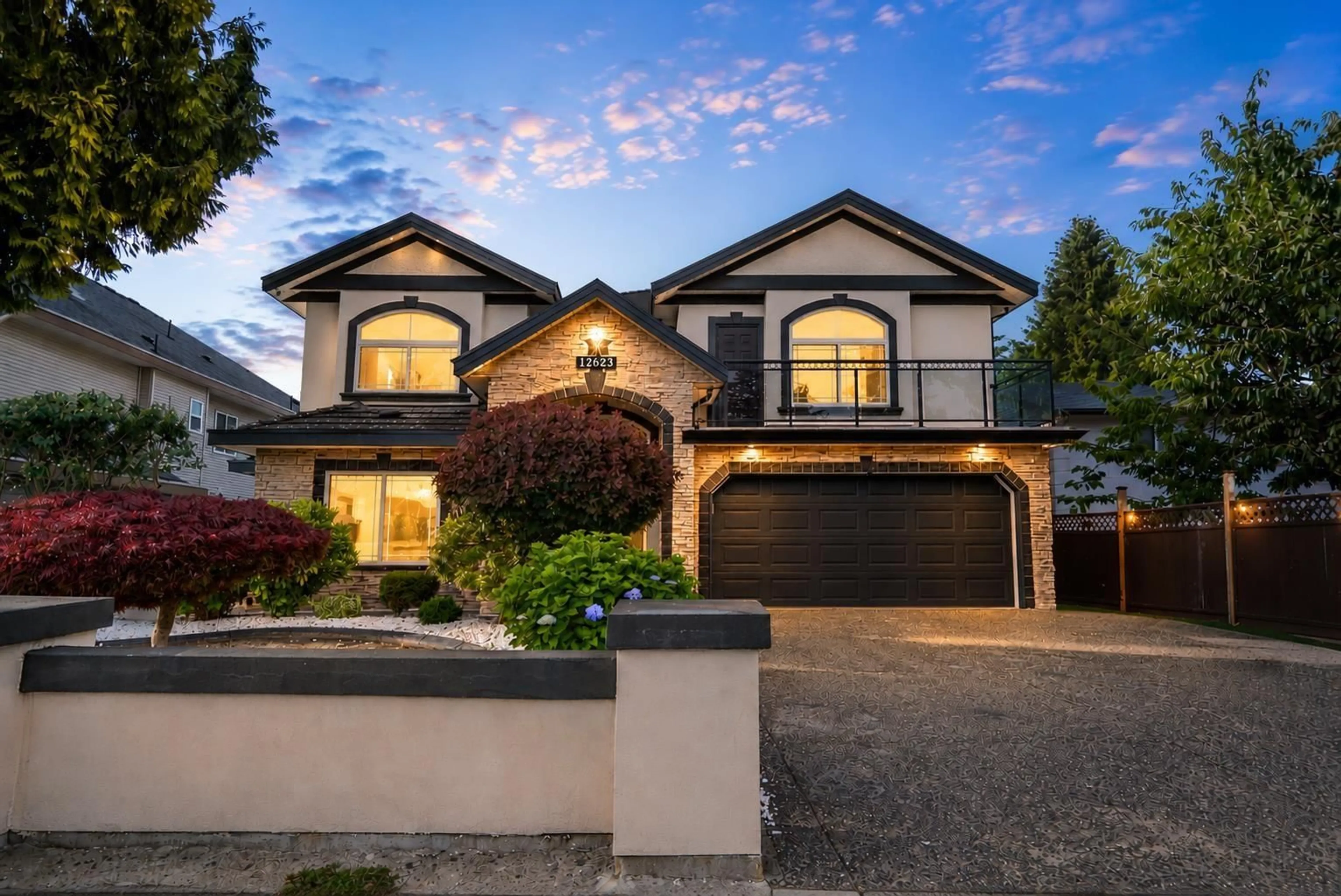 Home with brick exterior material, street for 12623 90A AVENUE, Surrey British Columbia V3V1C6