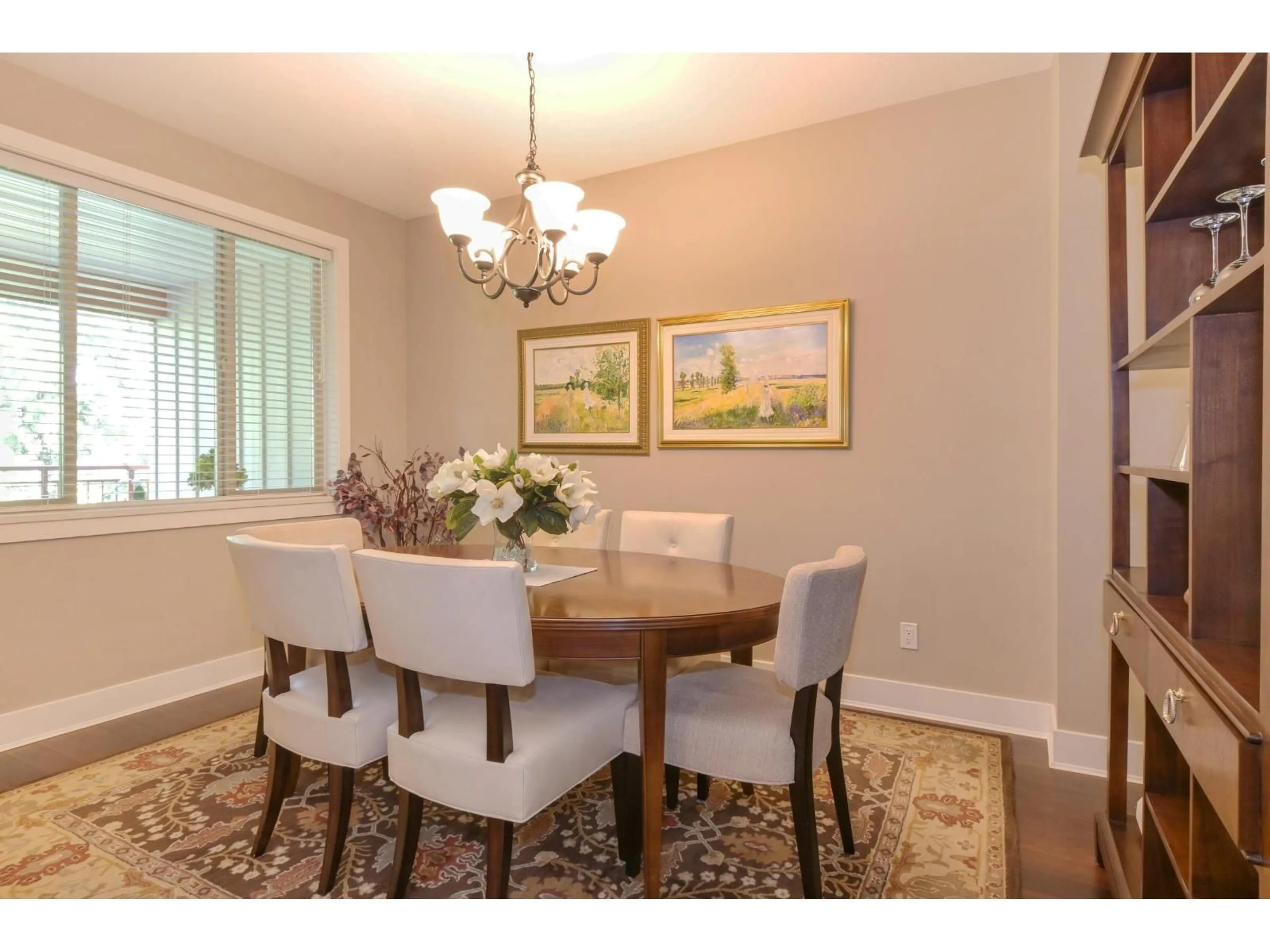 Dining room, wood/laminate floor for 210 - 16477 64 AVENUE, Surrey British Columbia V3S6V7