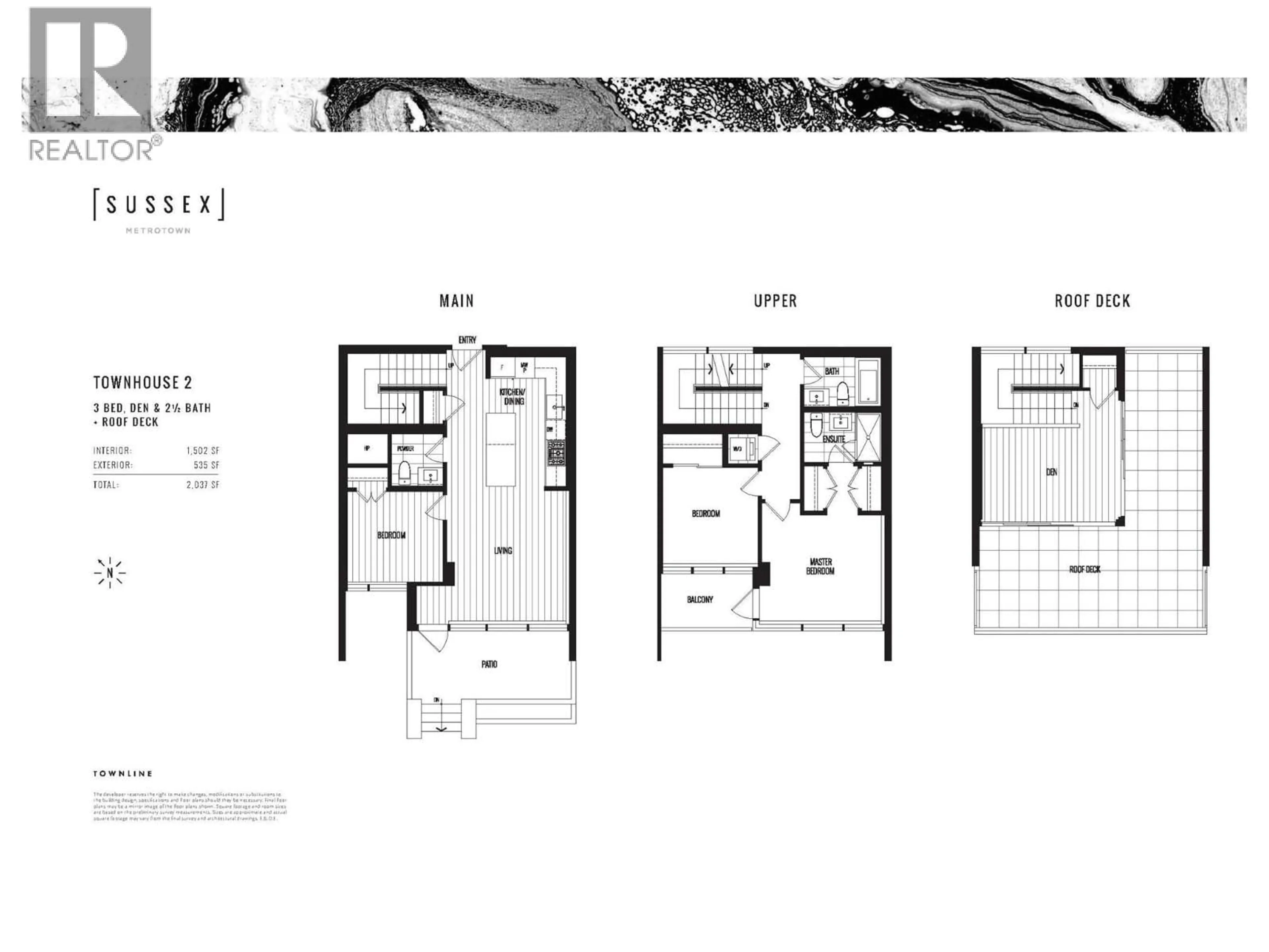 Floor plan for 4715 - 4711 HAZEL STREET, Burnaby British Columbia V5H0J9