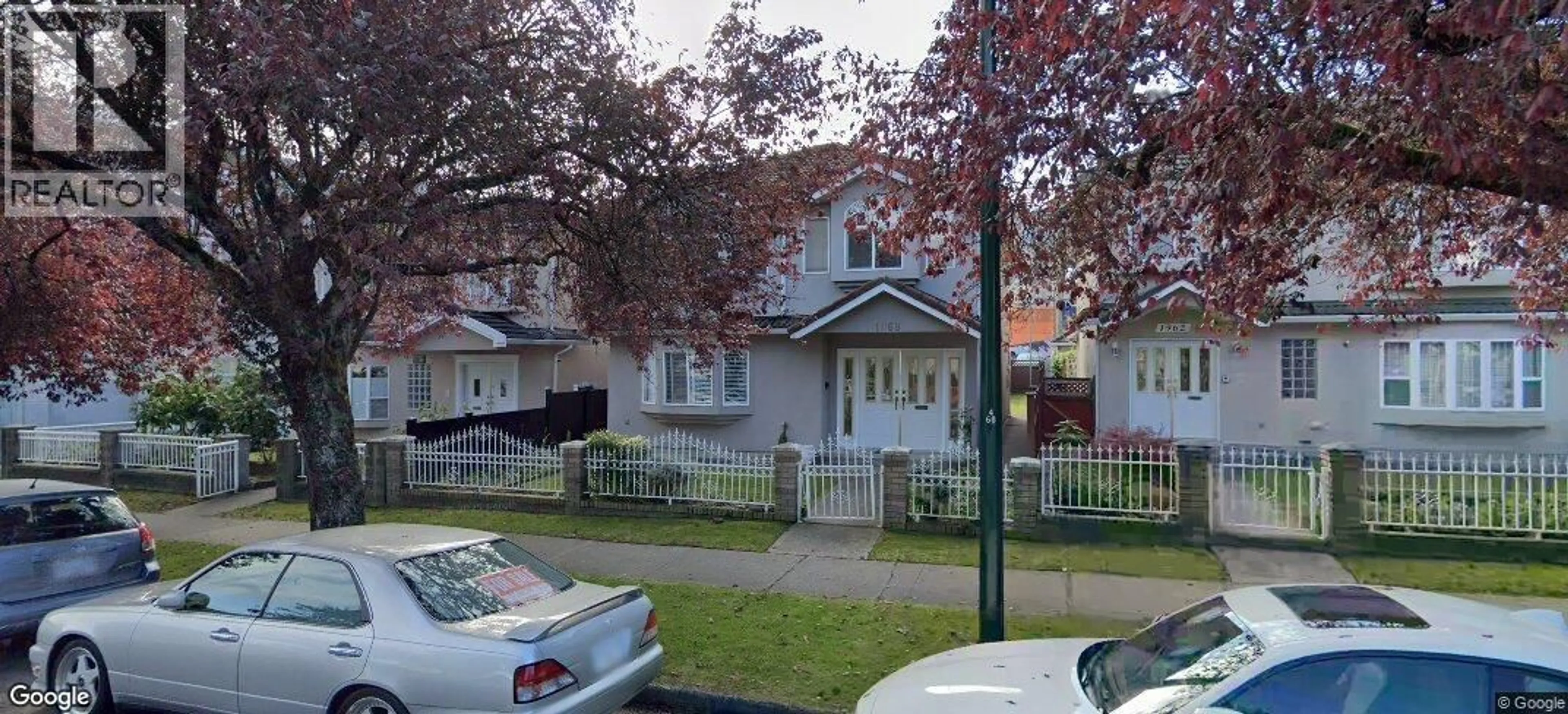 A pic from outside/outdoor area/front of a property/back of a property/a pic from drone, street for 1968 39TH AVENUE, Vancouver British Columbia V5P1H4
