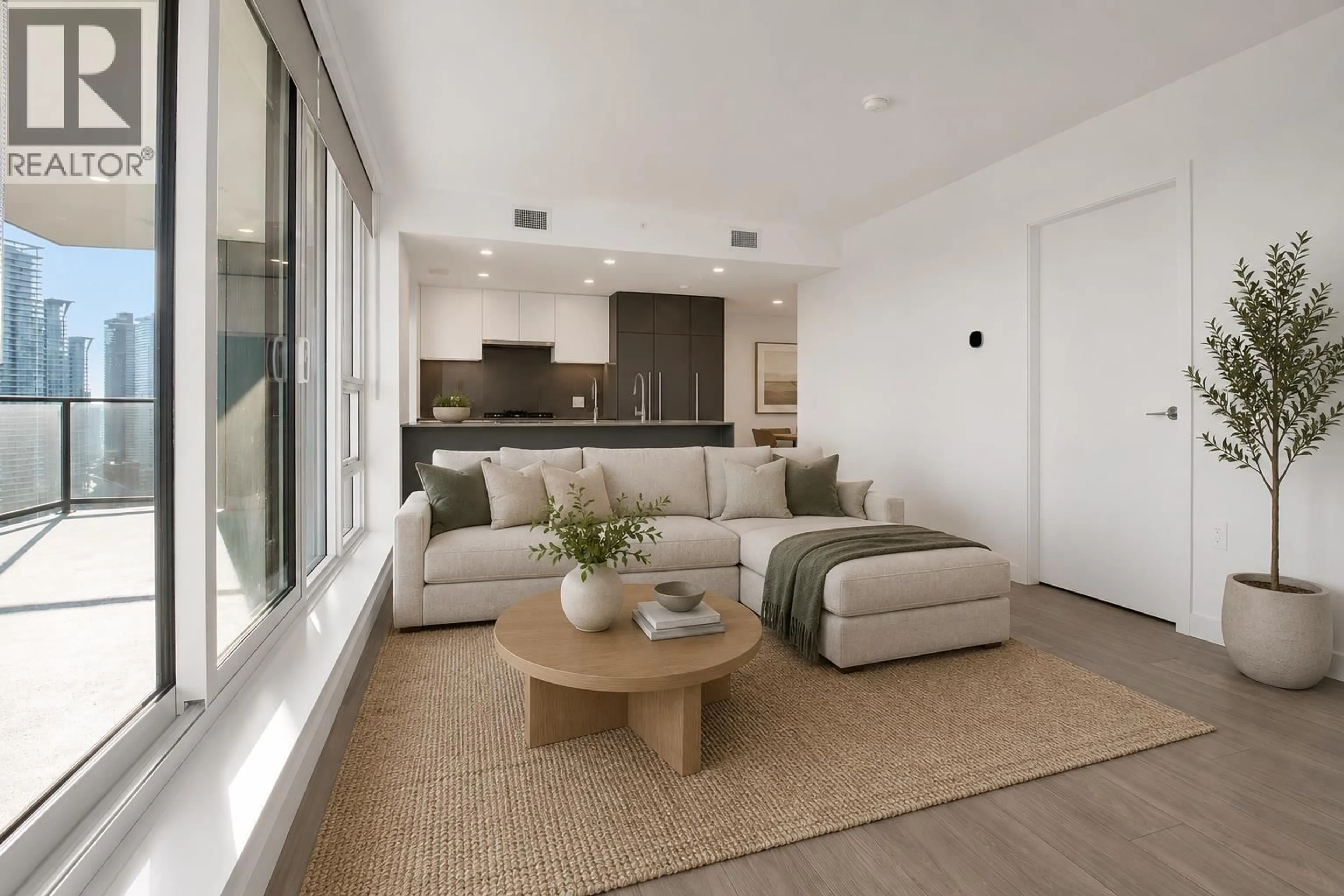 Living room with furniture, unknown for 3405 - 2135 SPRINGER AVENUE, Burnaby British Columbia V5B3K4