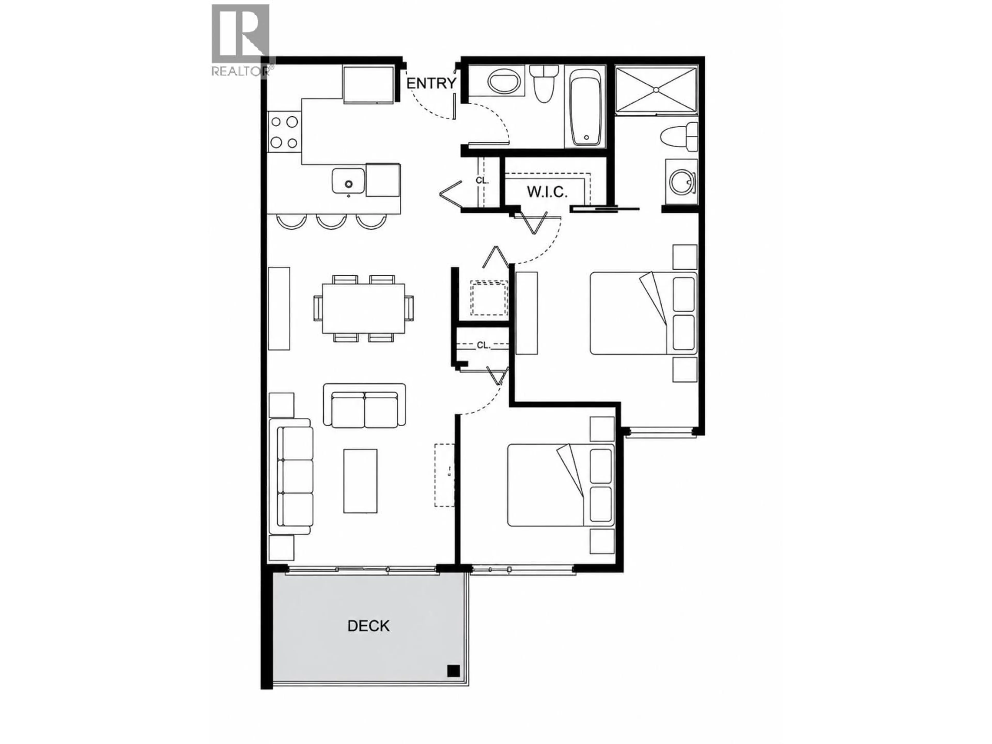 Floor plan for 303 - 5981 GRAY AVENUE, Vancouver British Columbia V6S0G1