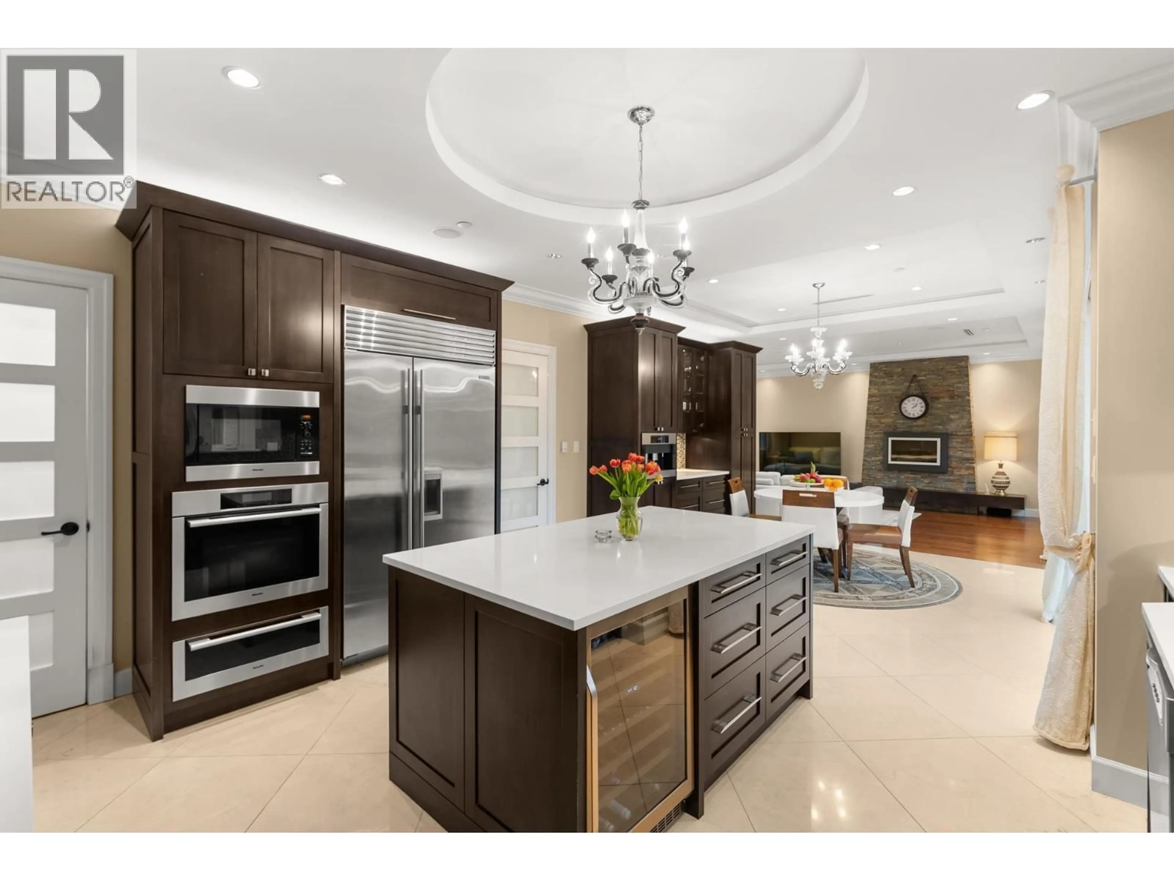 Open concept kitchen, ceramic/tile floor for 1041 58TH AVENUE, Vancouver British Columbia V6P1V9