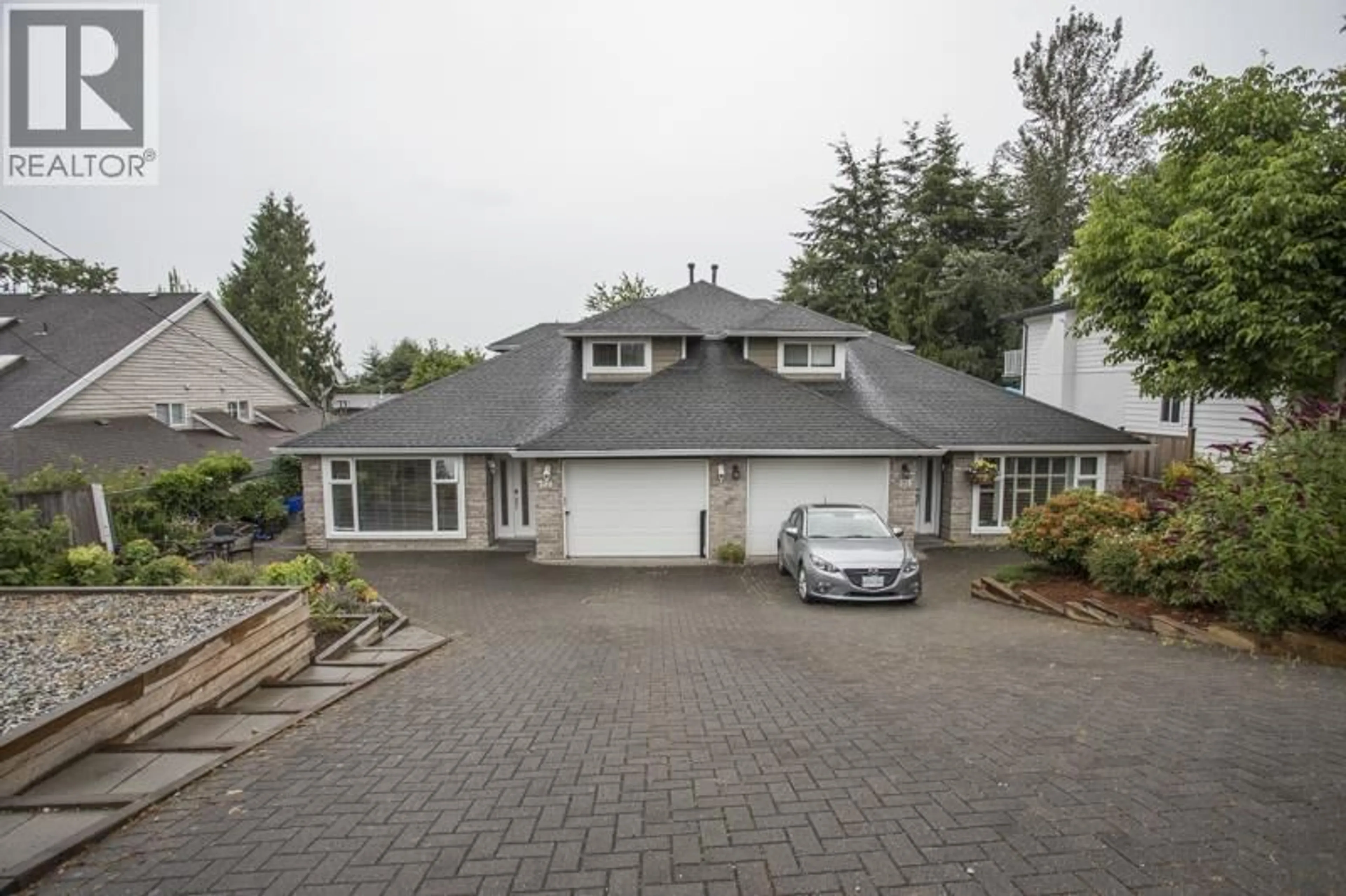 A pic from outside/outdoor area/front of a property/back of a property/a pic from drone, street for 380 55A STREET, Delta British Columbia V4M3L9